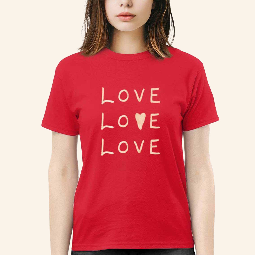 Shawn Mendes Love Love Love Shirt Gift Ideas For Girlfriend