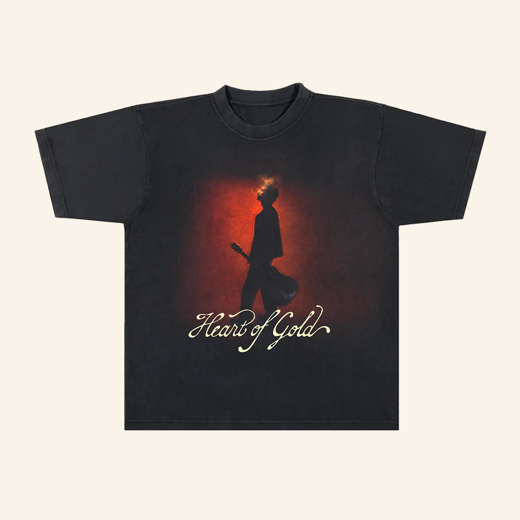 Shawn Mendes Merch Heart Of Gold T-Shirt Birthday Gifts For Music Lovers