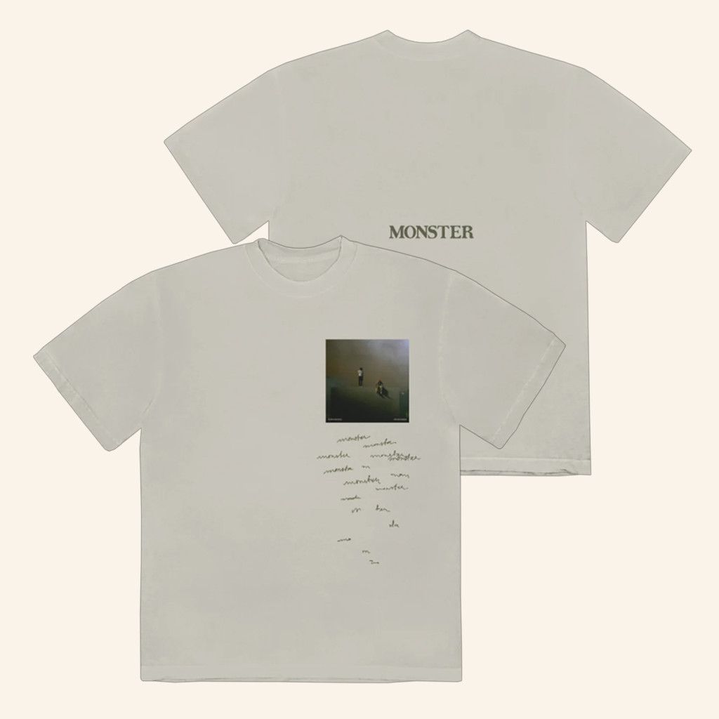 Shawn Mendes Merch Monster Logo T-Shirt Presents For Music Lovers