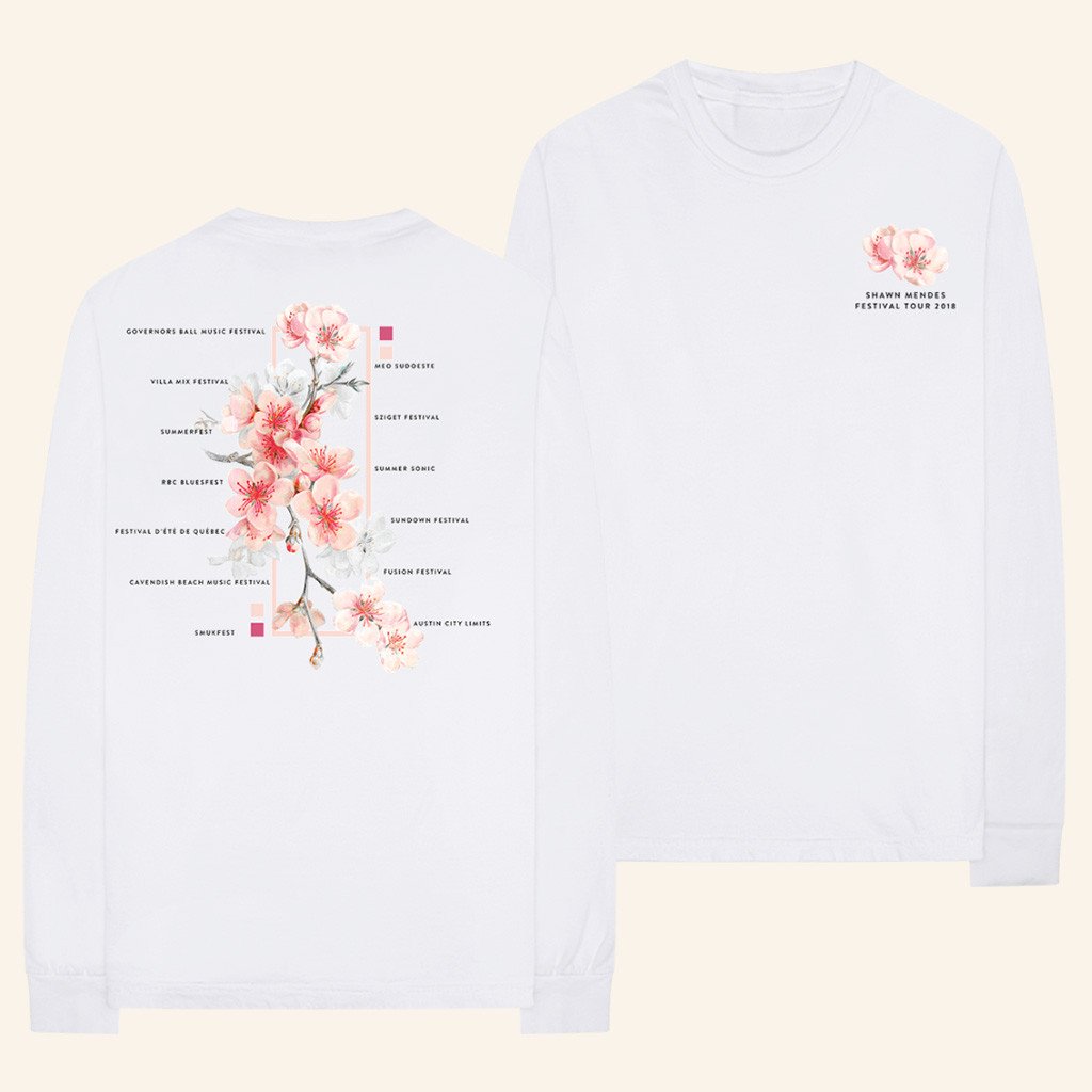 Shawn Mendes Tour Merch Festival Tour Long Sleeve Shirt Best Gifts For Music Lovers Shawn Mendes Tour Merch Festival Tour Long Sleeve Shirt Best Gifts For Music Lovers
