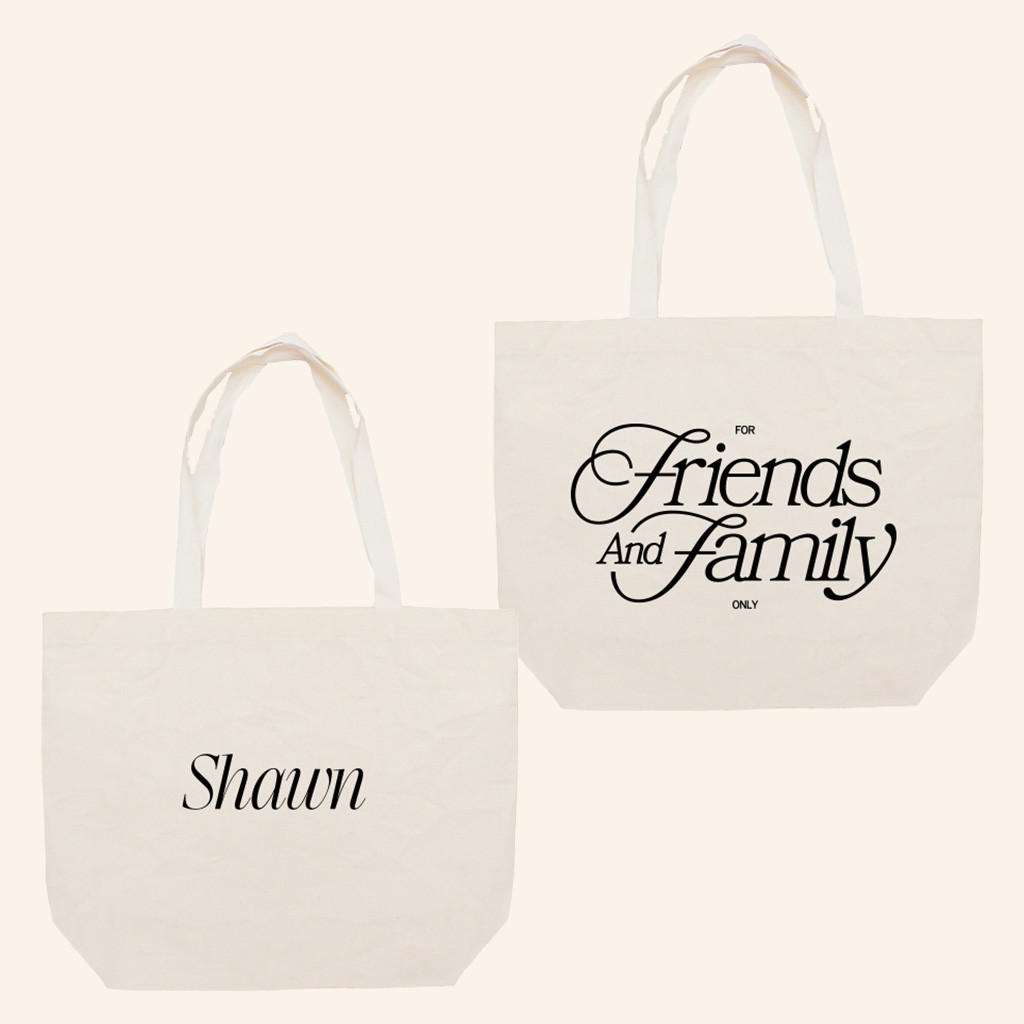 Shawn Mendes Tour Merch For Friends And Family Only Tote Bag Xmas Presents For Her Shawn Mendes Tour Merch For Friends And Family Only Tote Bag Xmas Presents For Her