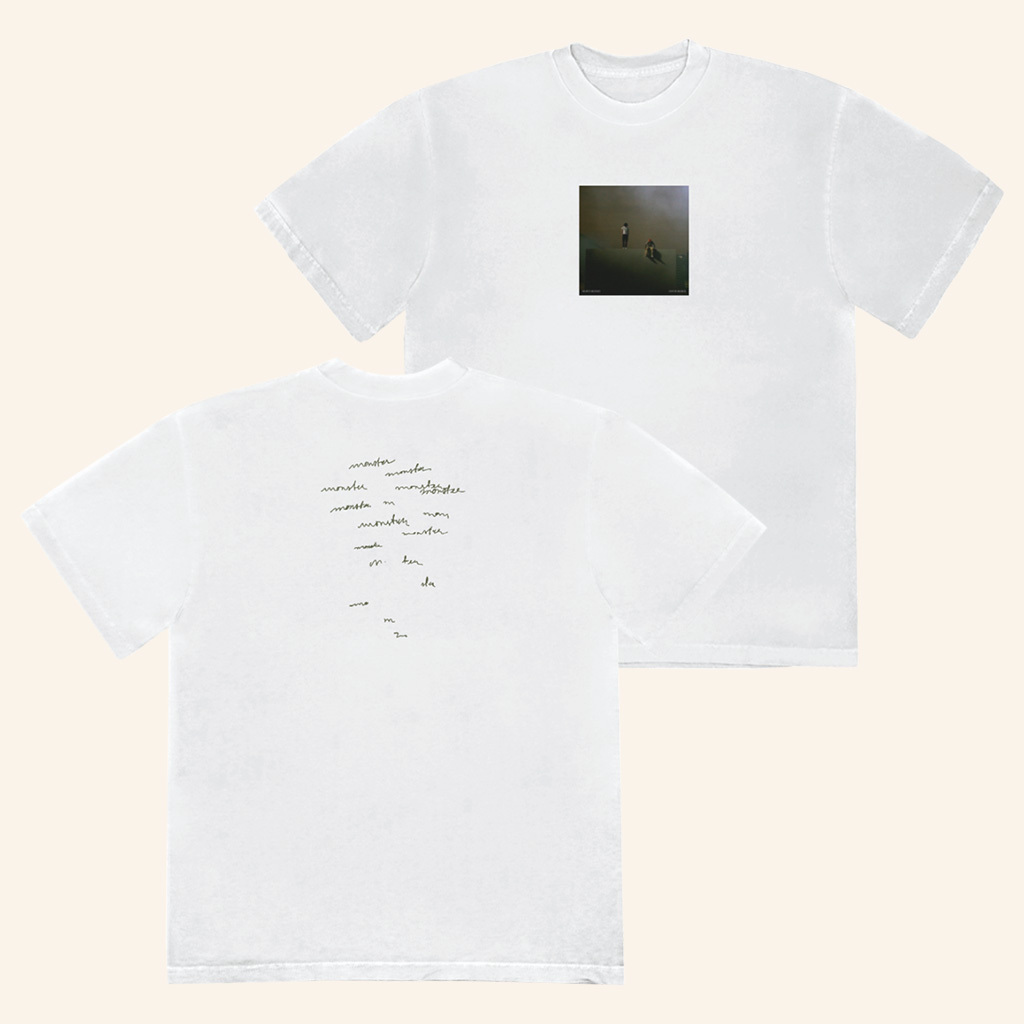 Shawn Mendes Tour Merch Monster Logo White T-Shirt Husband Christmas Gift Ideas Shawn Mendes Tour Merch Monster Logo White T-Shirt Husband Christmas Gift Ideas