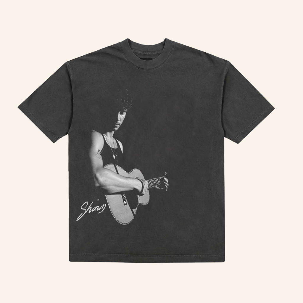 Shawn Mendes Tour Merch Shawn Photo T-Shirt Gift Ideas For Music Lovers Shawn Mendes Tour Merch Shawn Photo T-Shirt Gift Ideas For Music Lovers