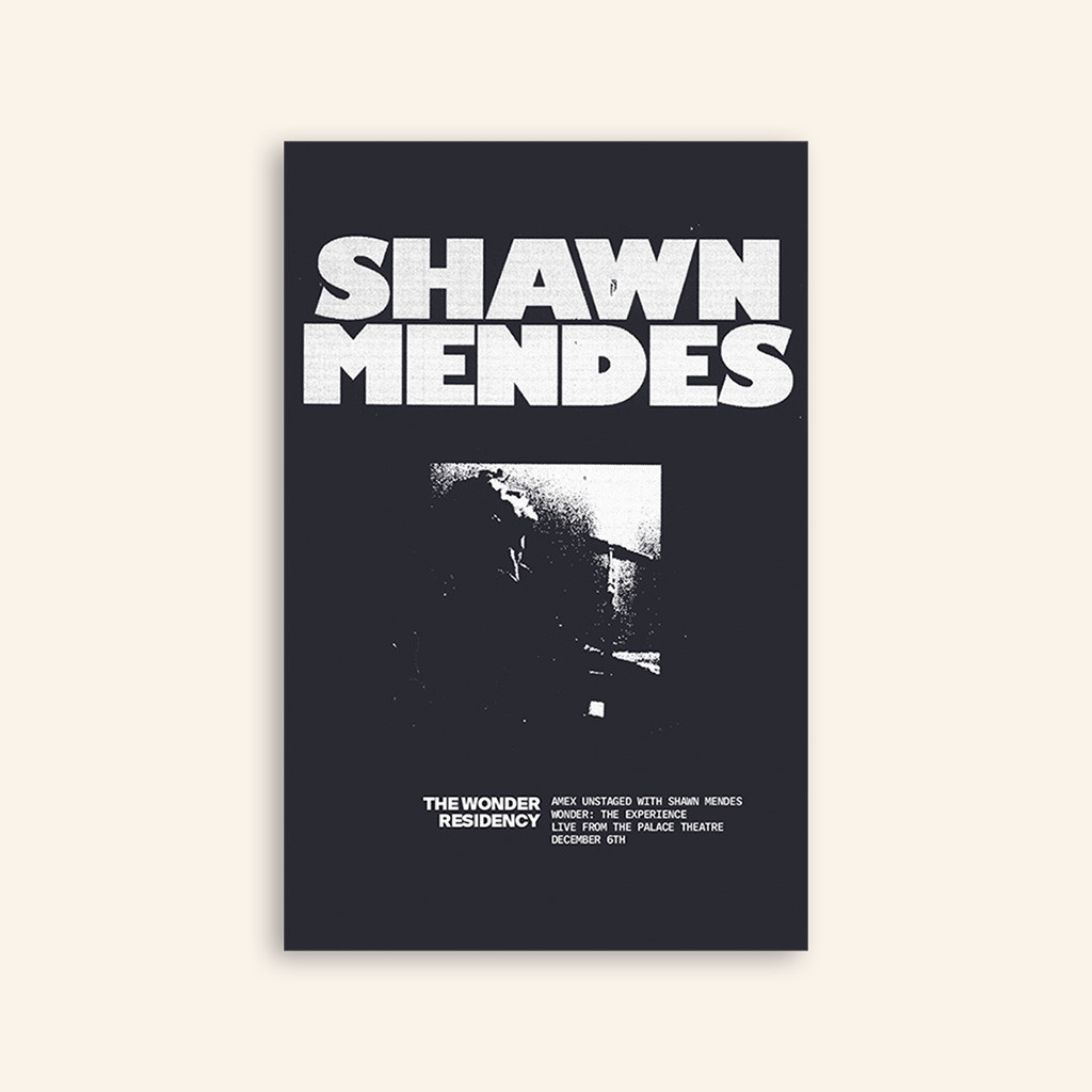 Shawn Mendes Tour Merch The Wonder Residency Poster Unique Gifts For Music Lovers Shawn Mendes Tour Merch The Wonder Residency Poster Unique Gifts For Music Lovers