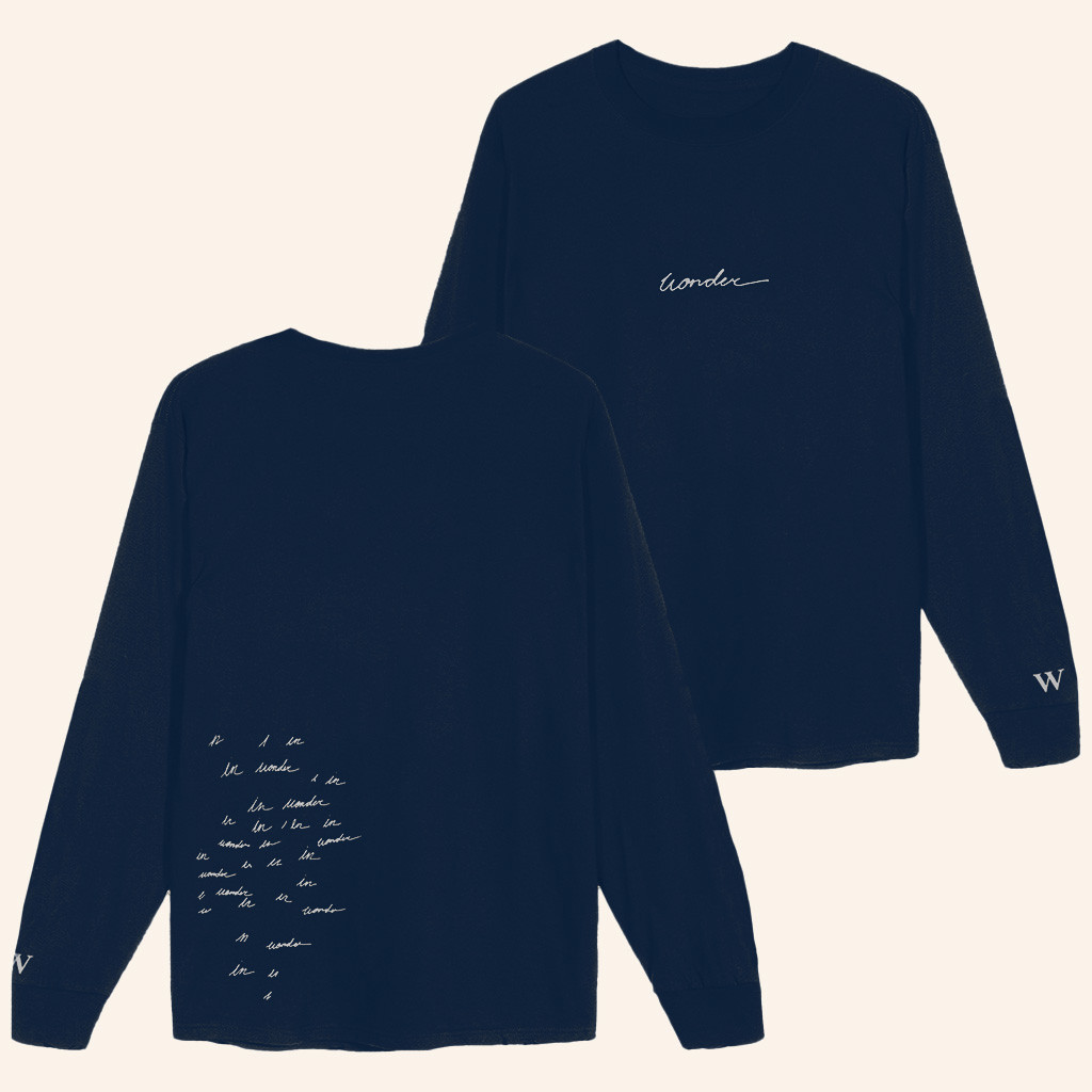 Shawn Mendes Tour Merch Wonder Script Long Sleeve Shirt Christmas Gifts For Guys Shawn Mendes Tour Merch Wonder Script Long Sleeve Shirt Christmas Gifts For Guys