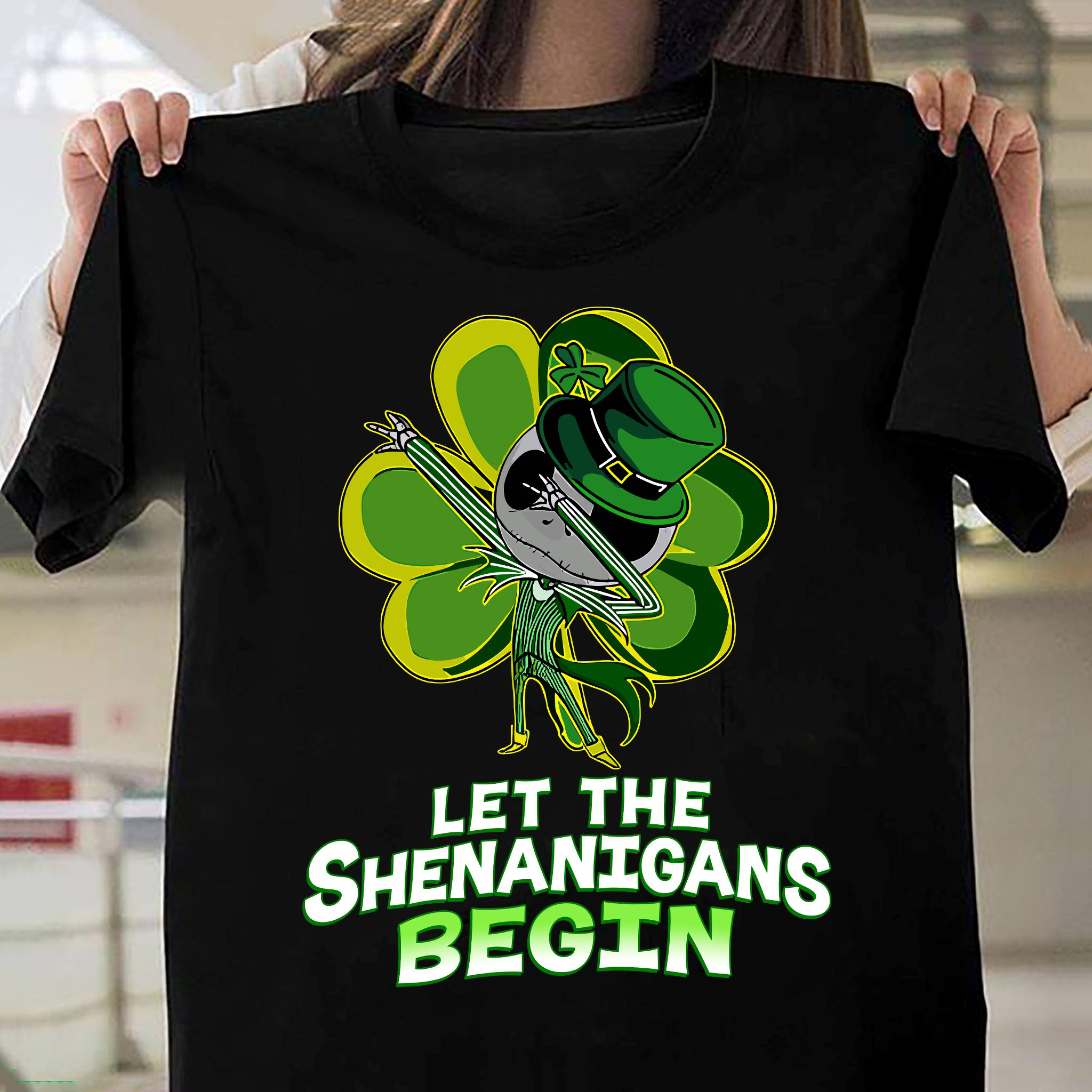 Shenanigator Jack St Patrick's Day Shirt Let The Shenanigans Begin St Patt's Day Tee