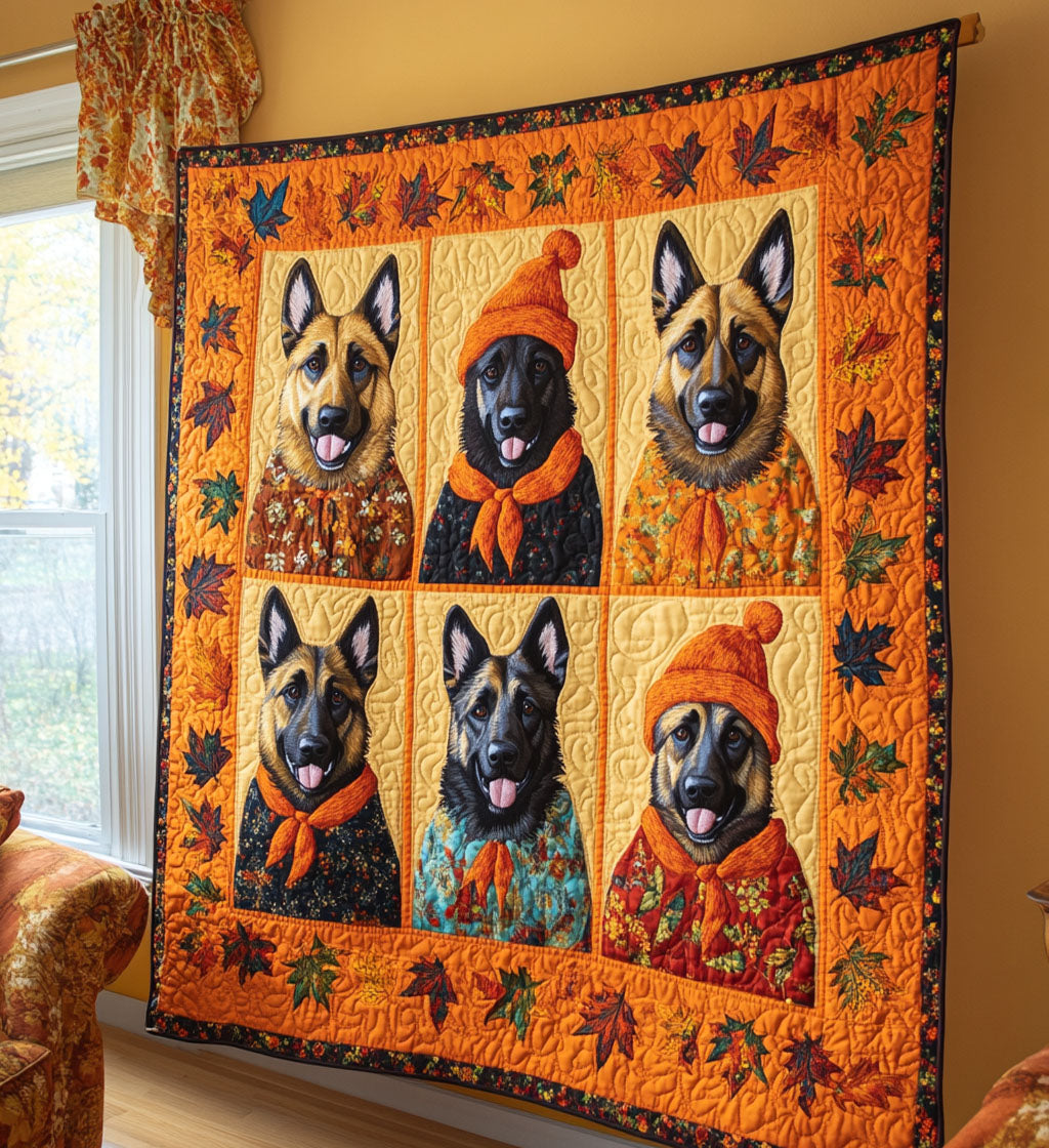 Shepherd Comfort Quilted Blanket Good Gifts For New Dog Owners