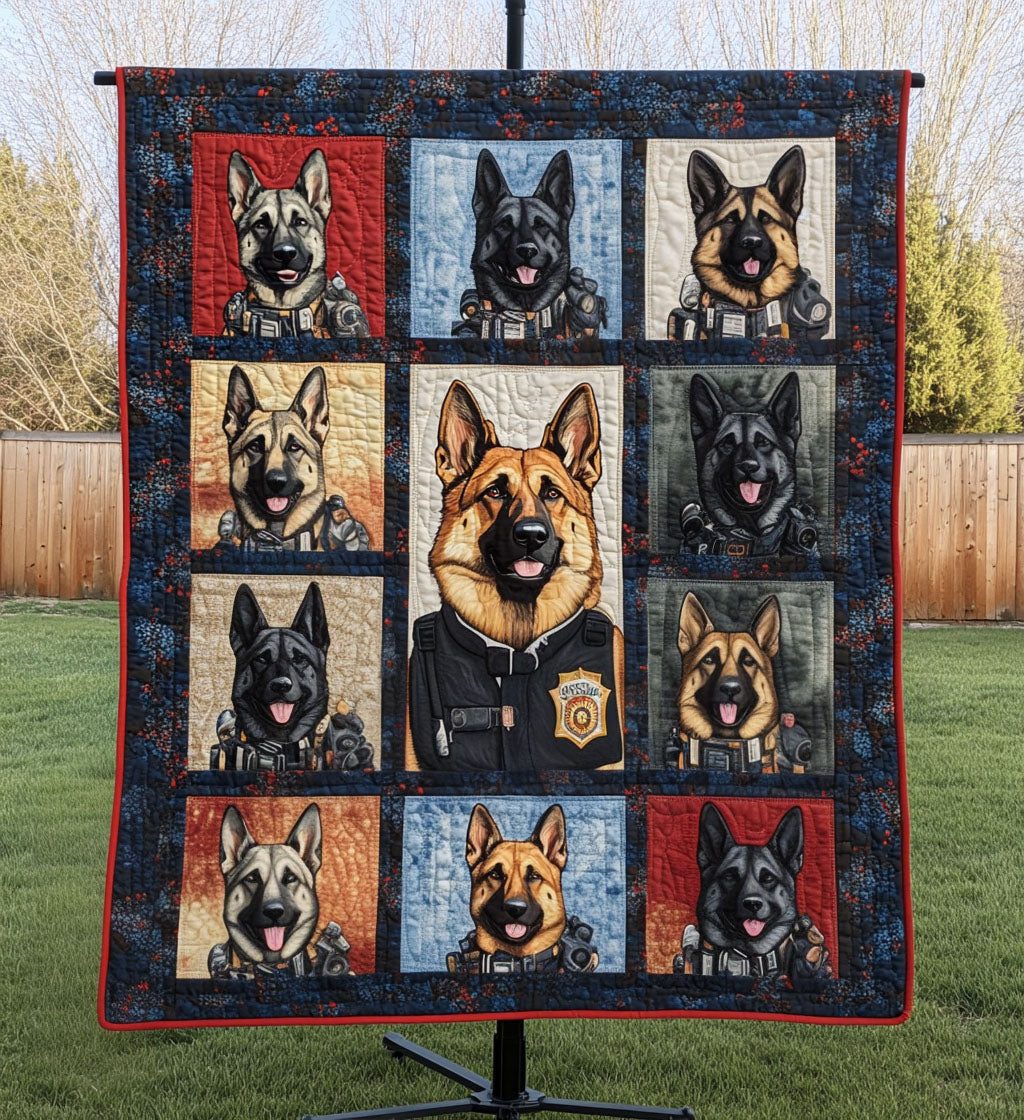 Shepherd Pride Quilted Blanket Best Gifts For New Puppy Owners