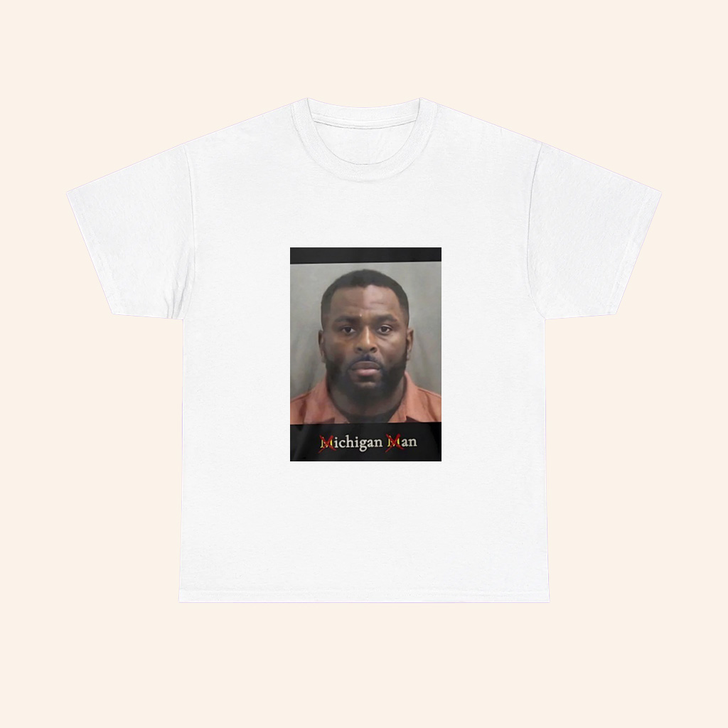 Sherrone Moore Mugshot Meme Michigan Man T Shirt