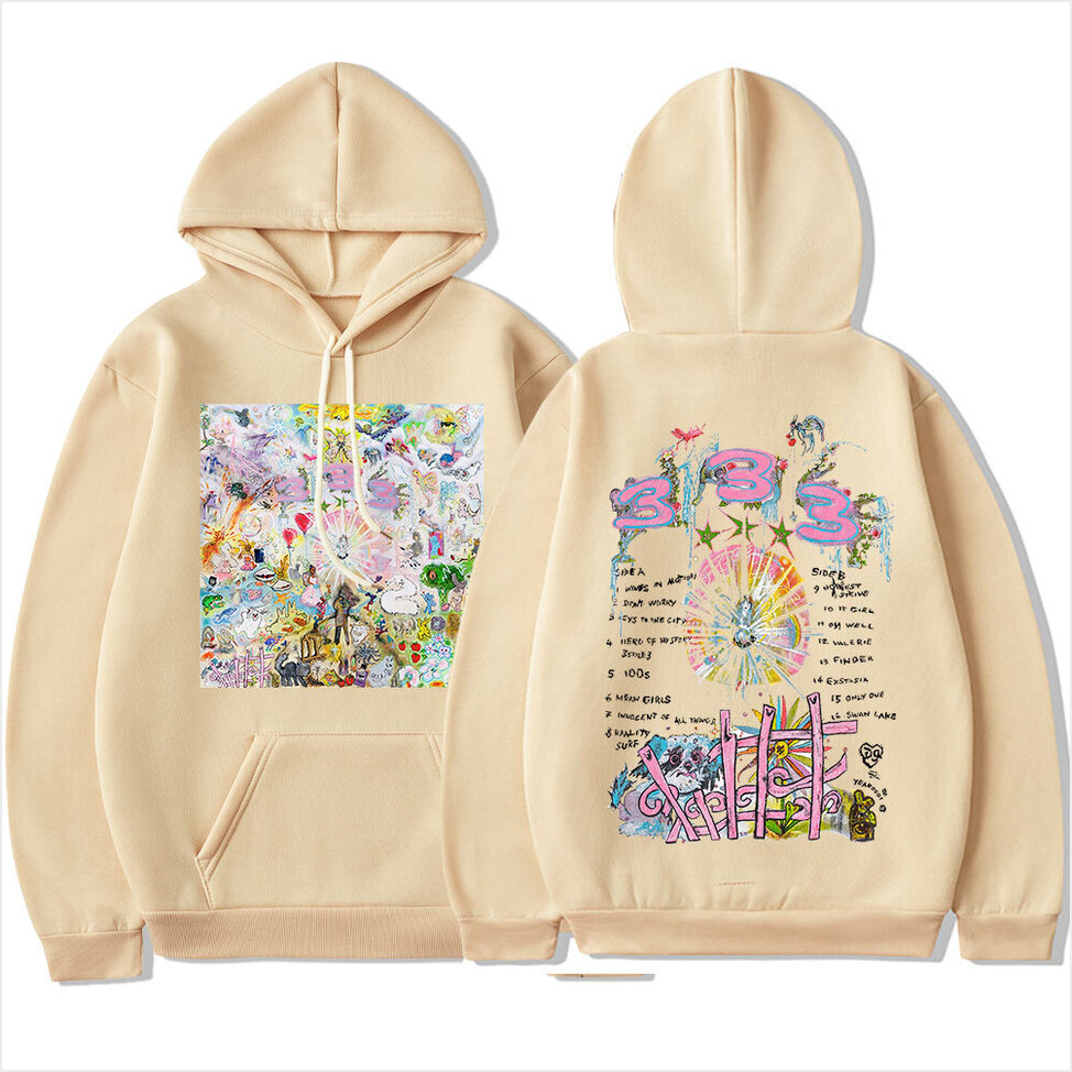 Sheruniverse Swedish Rapper Bladee 333 Hoodie Gifts For Him Merch Apparel