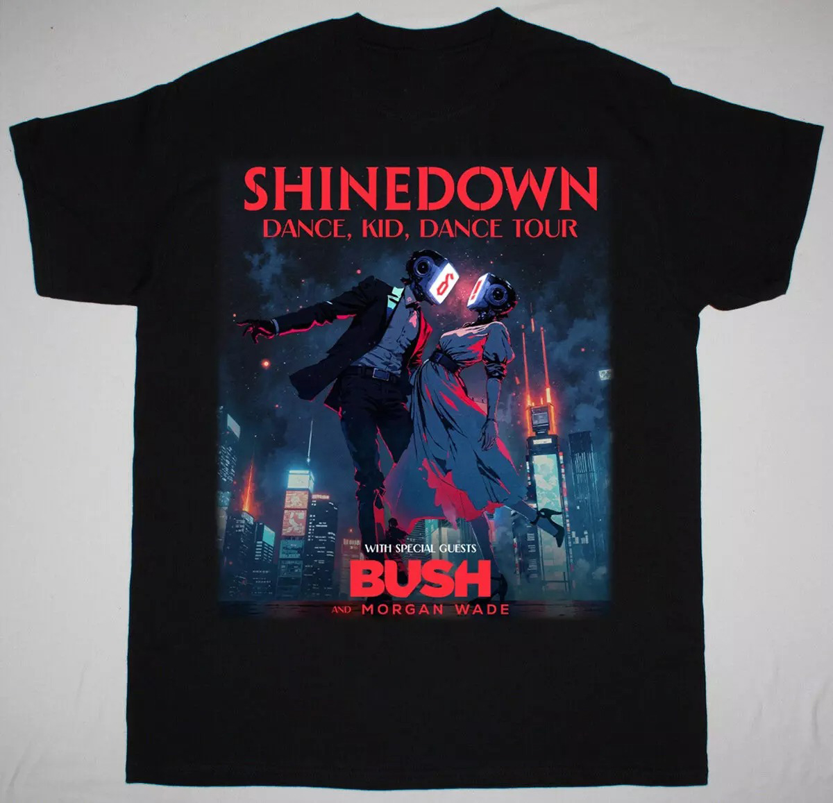 Shinedown Dance Tour 2025 T-Shirt Music Gift Ideas For Guys
