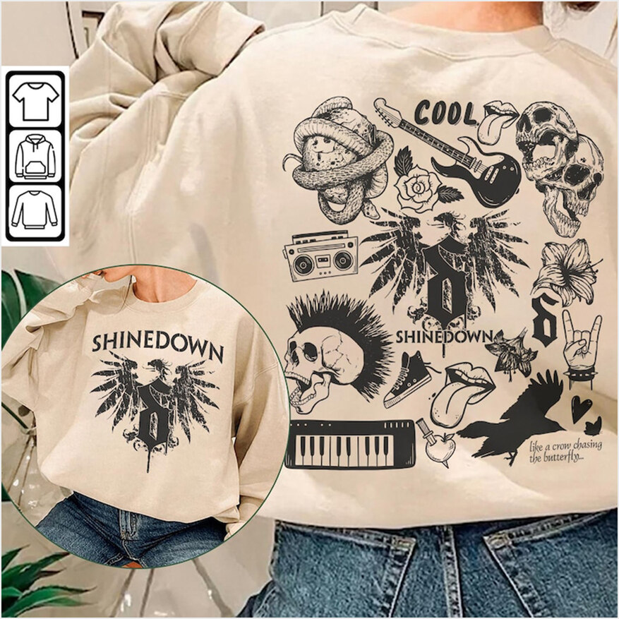 Shinedown Doodle Art Vintage Shinedown Merch Lyric Album Art Sweatshirt Gifts For Friends Trendy Merch Shinedown Doodle Art Vintage Shinedown Merch Lyric Album Art Sweatshirt Gifts For Friends Trendy Merch
