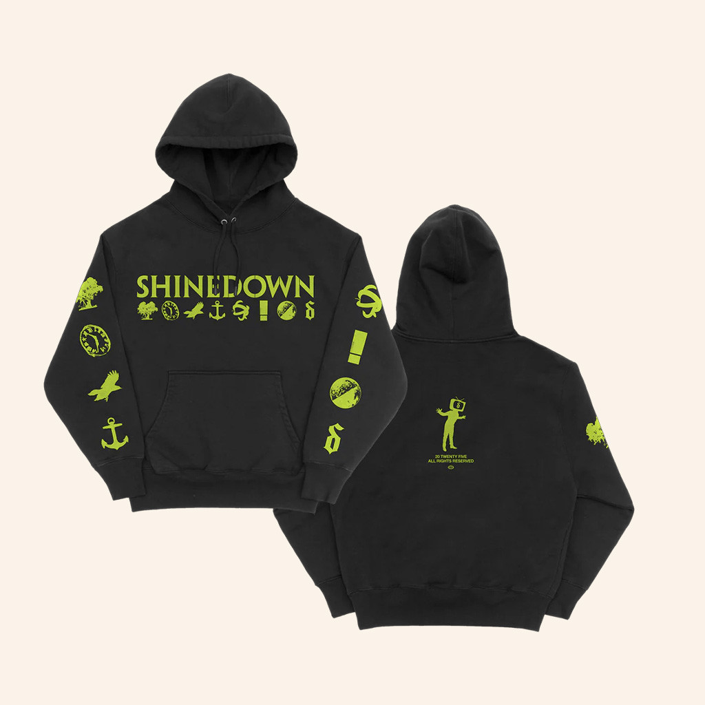 Shinedown Merch Sd Logos Hoodie Gifts For Rock Lovers Shinedown Merch Sd Logos Hoodie Gifts For Rock Lovers