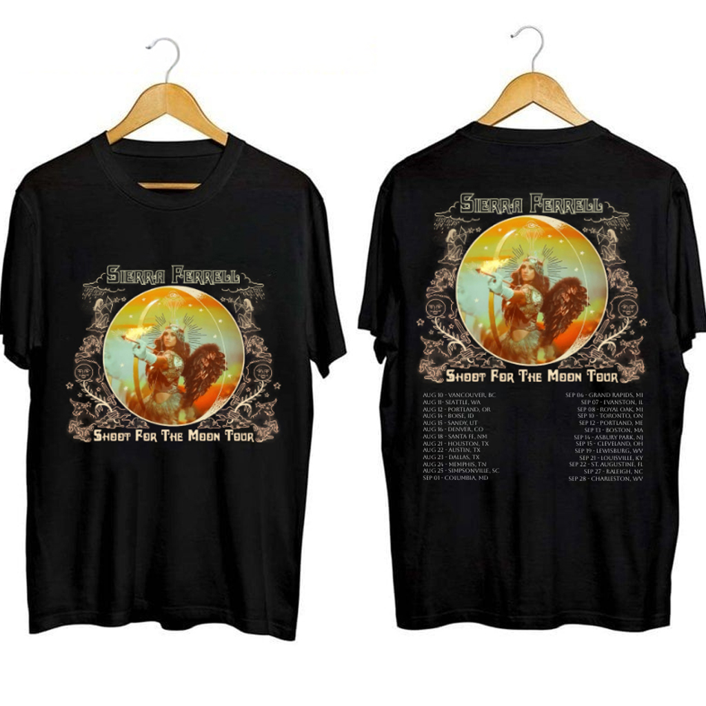 Shoot For The Moon Tour Sierra Ferrell Shirt Gift Ideas For Music Lovers Shoot For The Moon Tour Sierra Ferrell Shirt Gift Ideas For Music Lovers