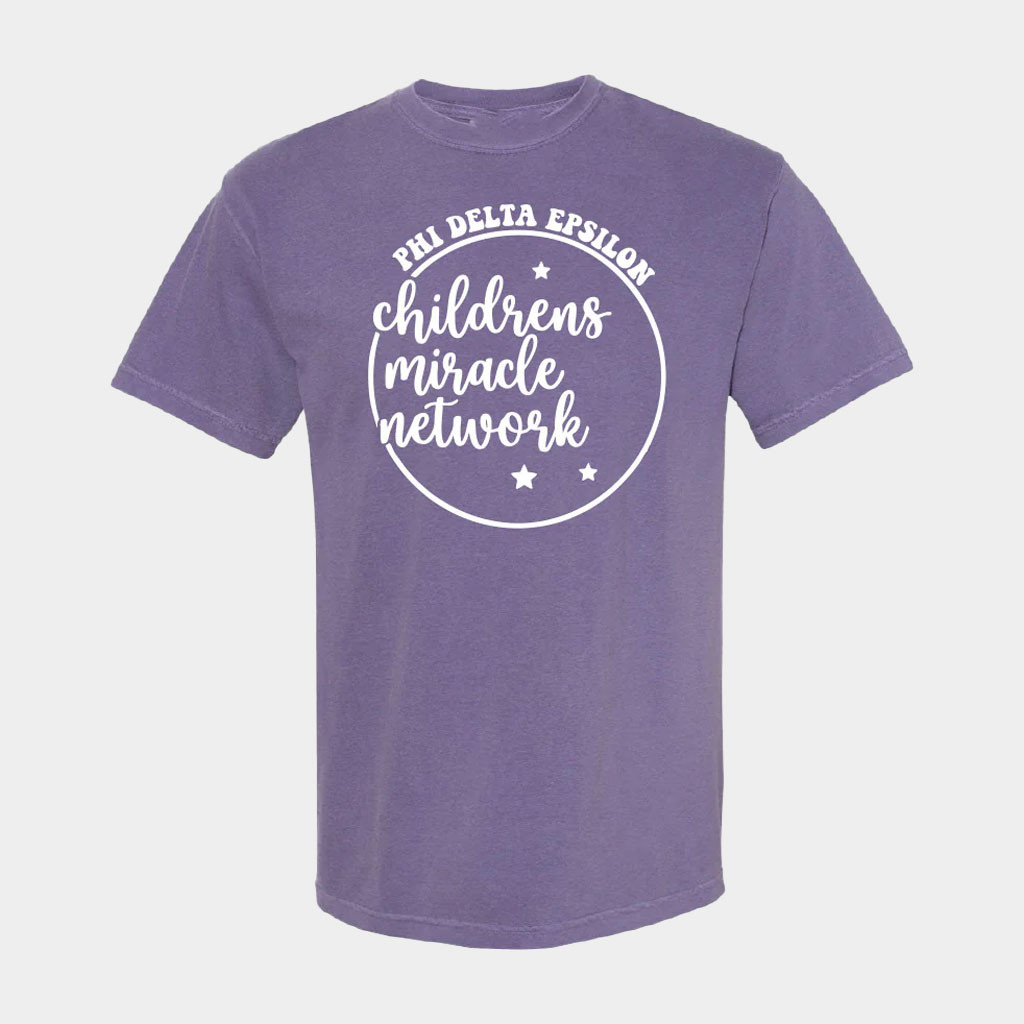 Shop PhiDE Merch Children's Miracle Network Grape T-Shirt Gift Ideas For Friends