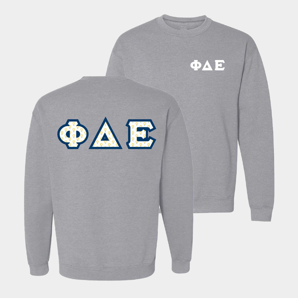 Shop PhiDE Merch Lettered Crewneck Sweatshirt Birthday Gift For Brother-1 Shop PhiDE Merch Lettered Crewneck Sweatshirt Birthday Gift For Brother-1