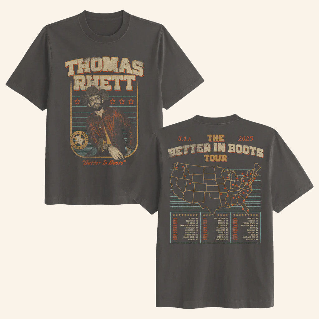 Shop Thomas Rhett Merch 2025 Tour Photo T-Shirt Best Gifts For Him Shop Thomas Rhett Merch 2025 Tour Photo T-Shirt Best Gifts For Him