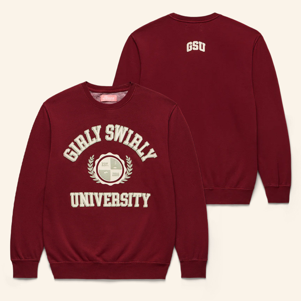 Shop Toast Merch GSU Crewneck Sweatshirt Christmas Gifts For Sister Shop Toast Merch GSU Crewneck Sweatshirt Christmas Gifts For Sister