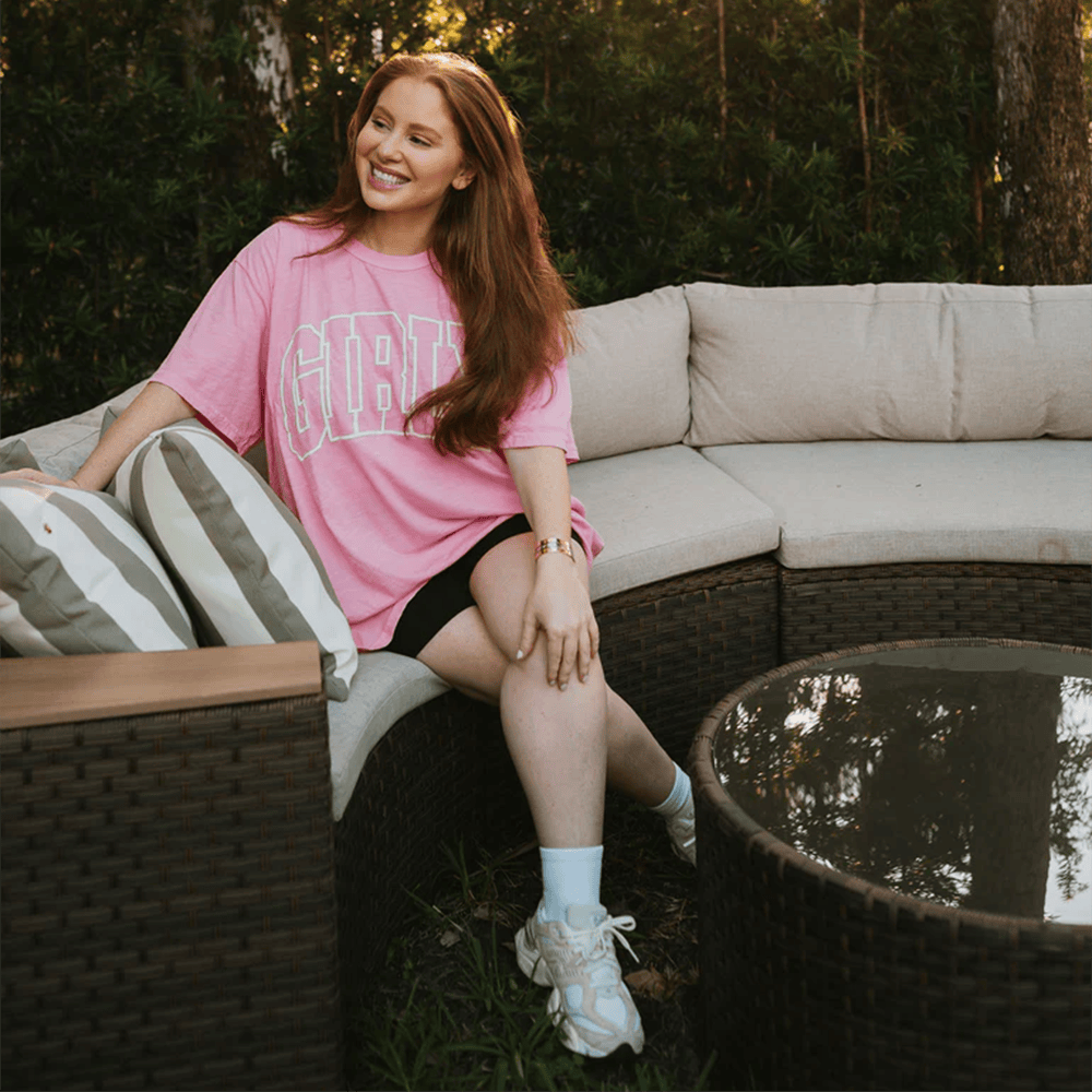 Shop Toast Merch Pink Girly T-Shirt Gifts For Sister