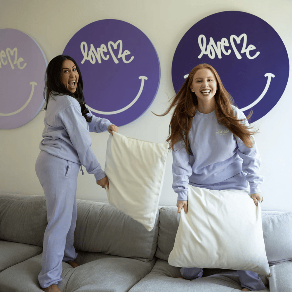 Shop Toast Merch Purple The Toast Est 2018 Sweatshirt Wife Gift Ideas Shop Toast Merch Purple The Toast Est 2018 Sweatshirt Wife Gift Ideas