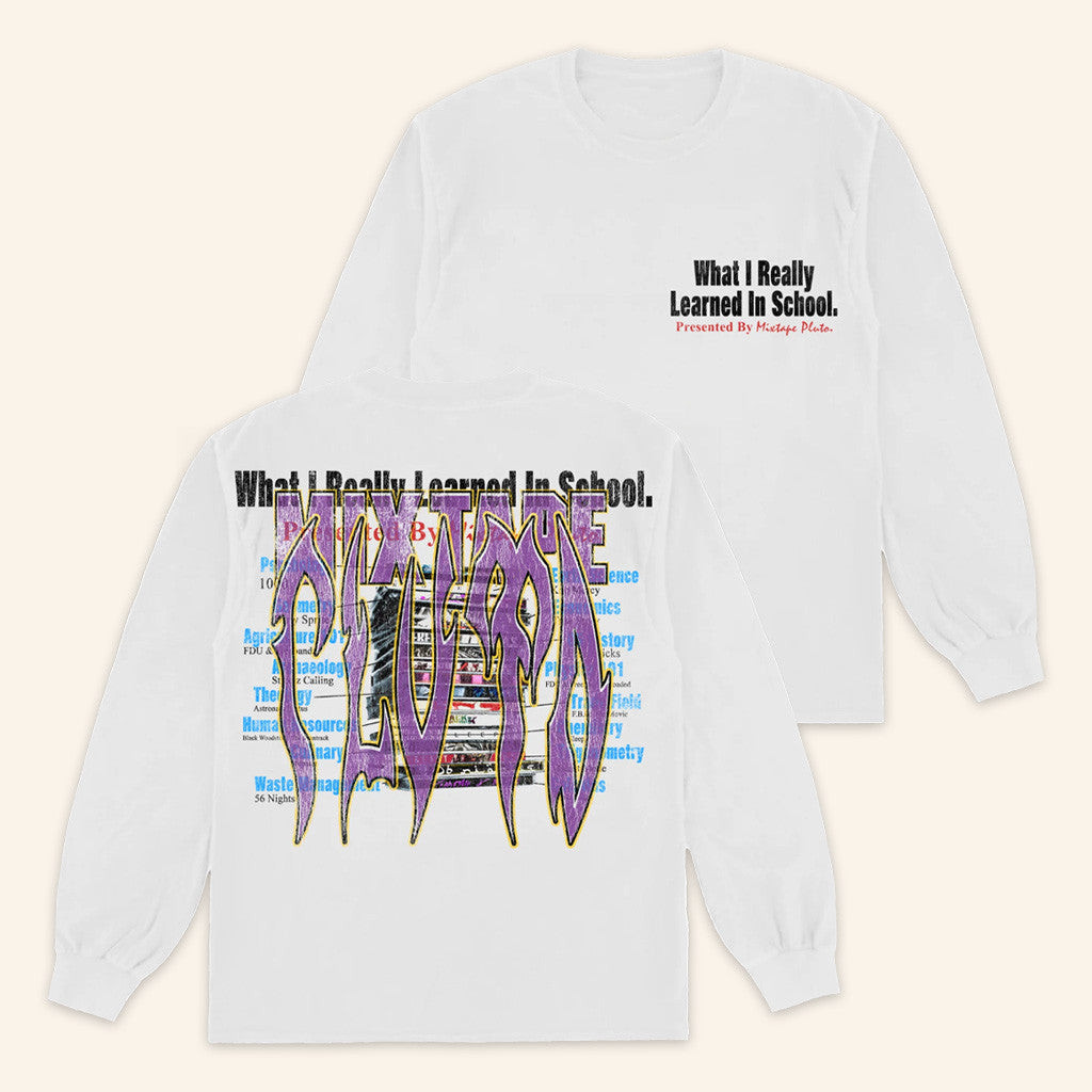 Shopfbg Merch What I Learned In School Long Sleeve T-Shirt Gift Ideas For Him Shopfbg Merch What I Learned In School Long Sleeve T-Shirt Gift Ideas For Him