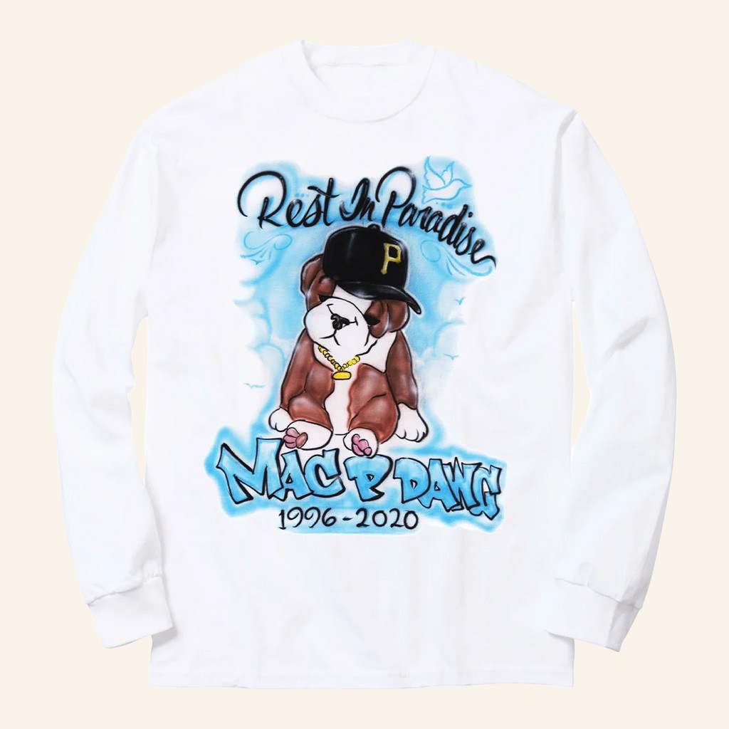 Shoreline Mafia Merch Ohgeesy Geezyworld Long Sleeve T-Shirt All Dawgs Go To Heaven Shirt White Shoreline Mafia Merch Ohgeesy Geezyworld Long Sleeve T-Shirt All Dawgs Go To Heaven Shirt White