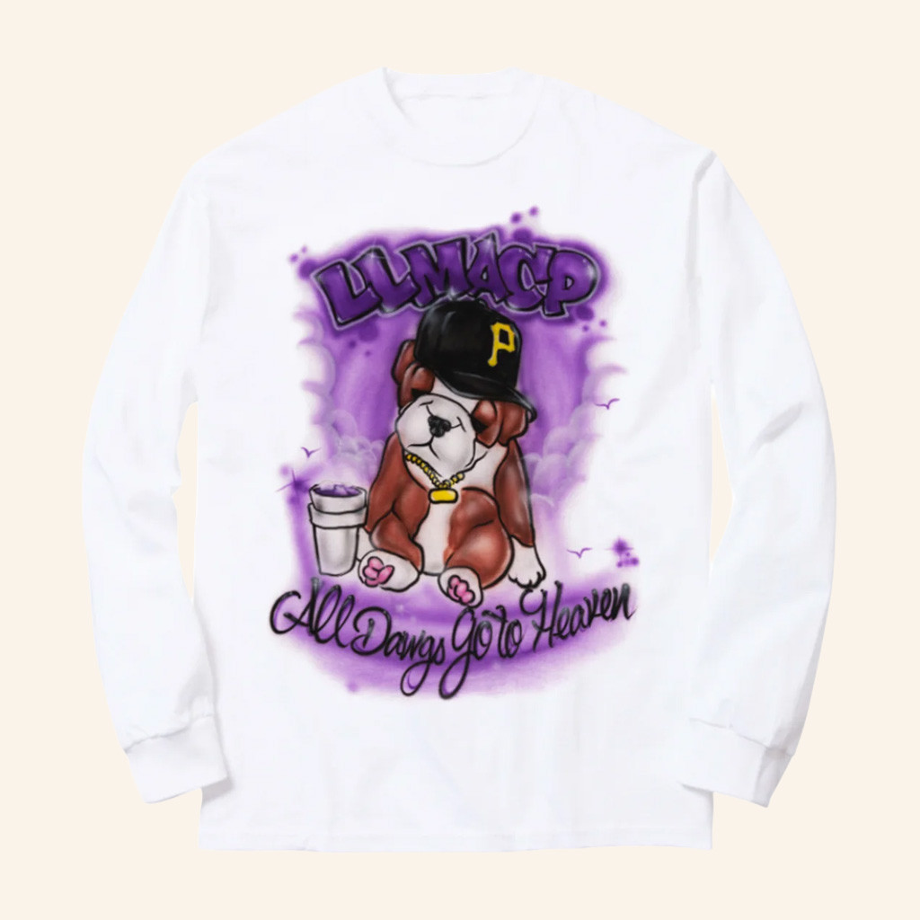 Shoreline Mafia Merch Ohgeesy Geezyworld Long Sleeve T-Shirt Long Live Mac P Shirt Fans Gifts