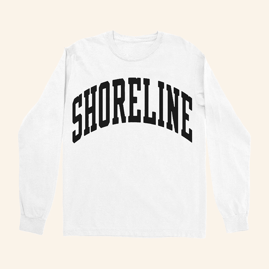 Shoreline Mafia Merch Shoreline Logo White Sweatshirt Birthday Gifts For Hip Hop Lovers Shoreline Mafia Merch Shoreline Logo White Sweatshirt Birthday Gifts For Hip Hop Lovers