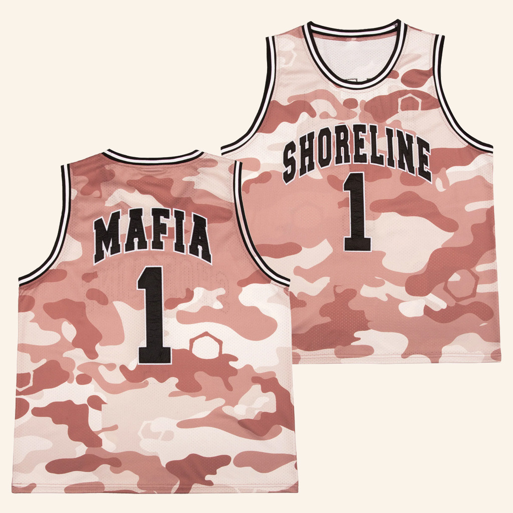 Shoreline Mafia Merch Shoreline Mafia 1 Desert Camo Jersey Birthday Gift Ideas For Husband