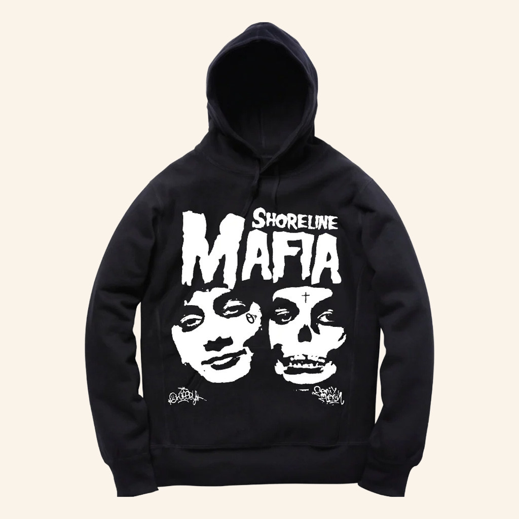 Shoreline Mafia Merch Shoreline Mafia Misfits Hoodie Gift Ideas For Hip Hop Lovers