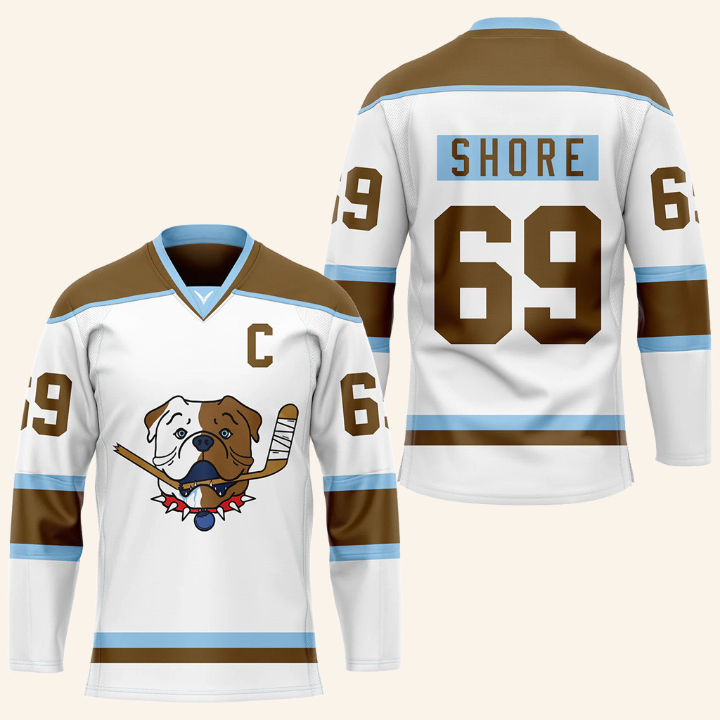 Shoresy Merch Official Shore 69 Sudbury Blueberry Bulldogs Jersey Best Gifts For Fans
