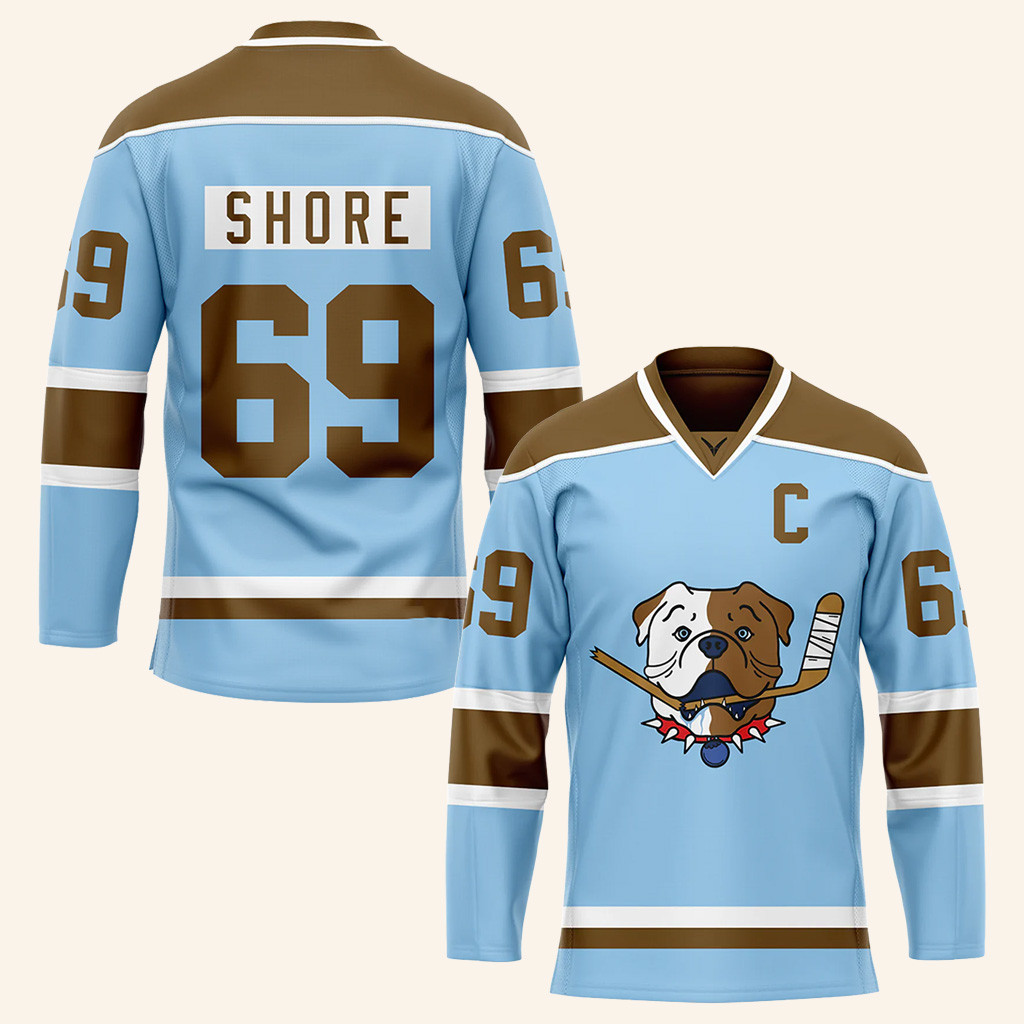Shoresy Merch Official Shore 69 Sudbury Blueberry Bulldogs Jersey Gifts For Hockey Fans Shoresy Merch Official Shore 69 Sudbury Blueberry Bulldogs Jersey Gifts For Hockey Fans