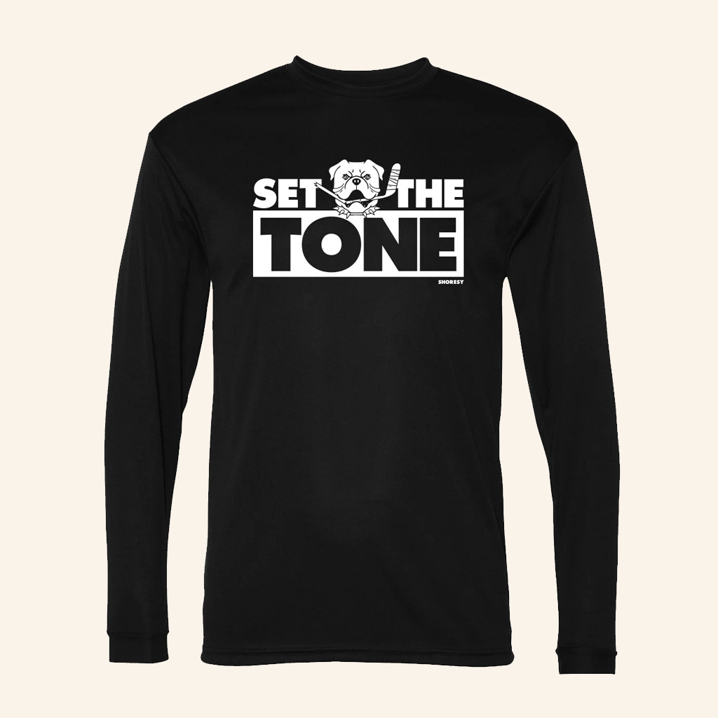 Shoresy Merch Set The Tone Long Sleeve Shirt Gifts For Your Boyfriend