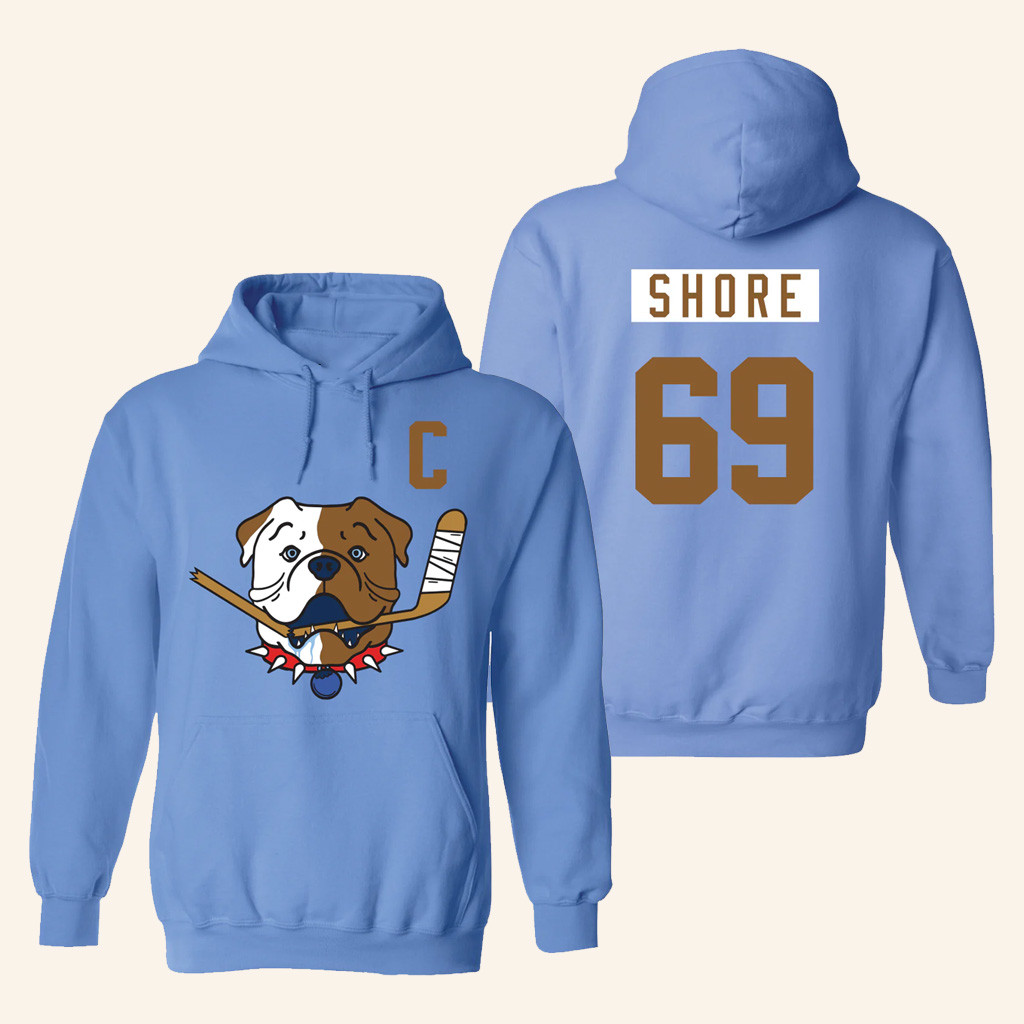 Shoresy Merch Sudbury Bulldogs Shore 69 Hoodie Gifts For Ice Hockey Fans