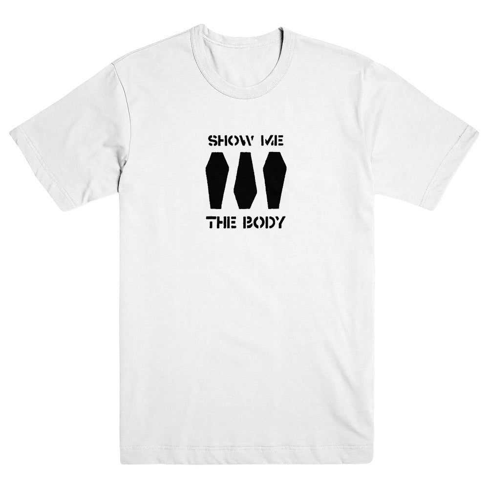 Show Me The Body Merch Coffins White Shirt Show Me The Body Shirt Father'S Day Gifts For Metal Music Lovers Show Me The Body Merch Coffins White Shirt Show Me The Body Shirt Father'S Day Gifts For Metal Music Lovers