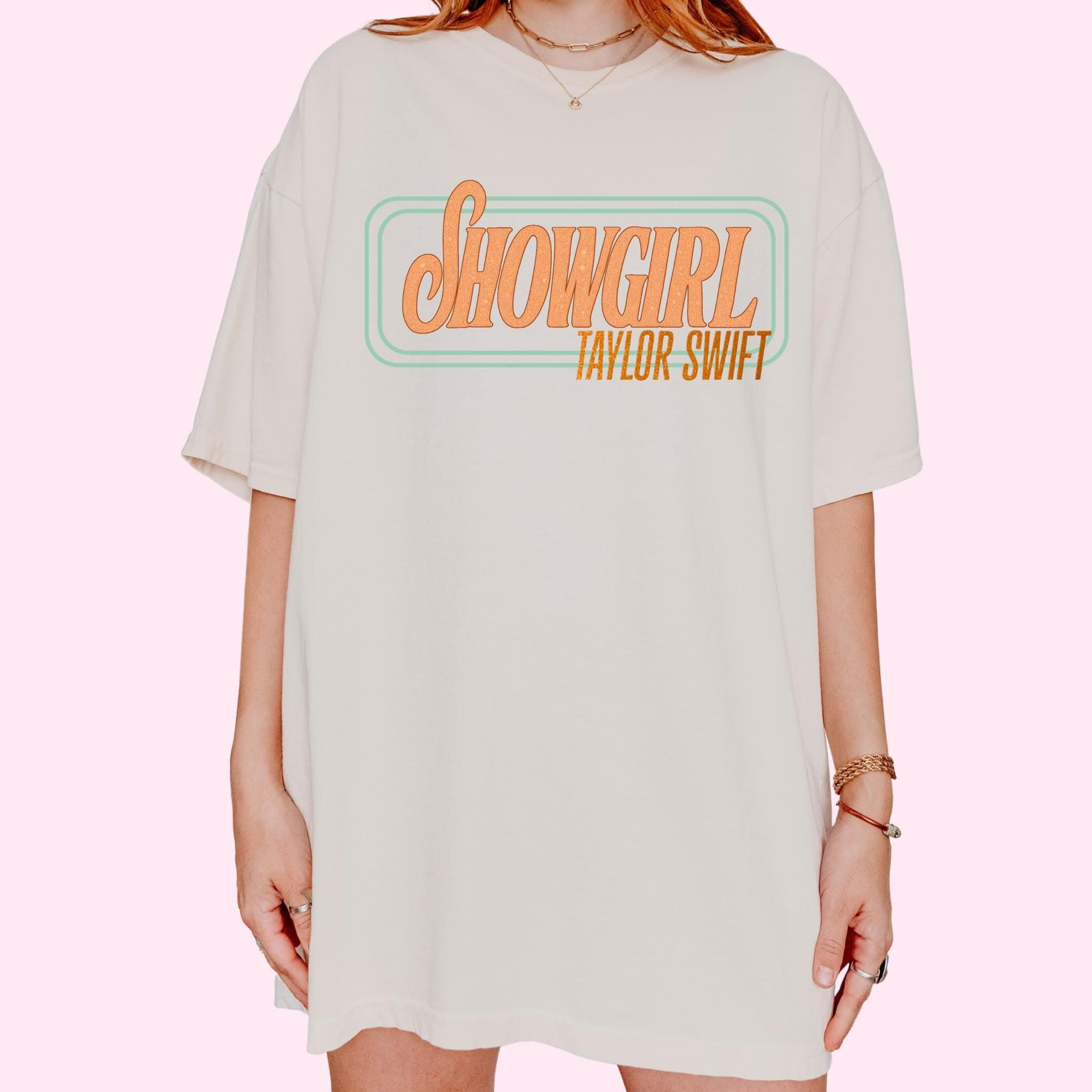 Showgirl TS Merch T-Shirt The Life Of A Showgirl Taylor Swift Best Swifties Clothing