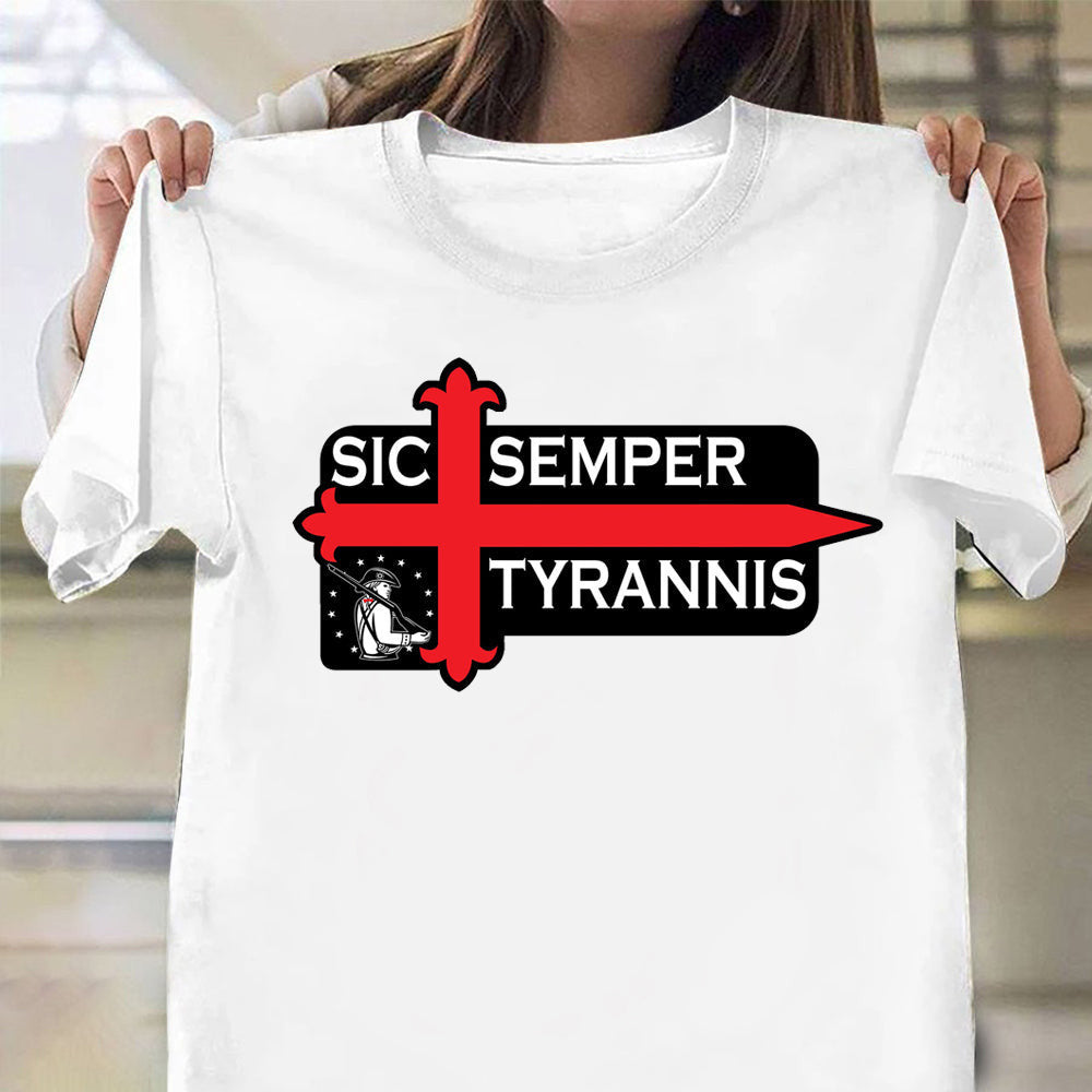 Sic Semper Tyrannis Shirt Sic Semper Tyrannis Virginia T-Shirt Patriot Merch Sic Semper Tyrannis Shirt Sic Semper Tyrannis Virginia T-Shirt Patriot Merch