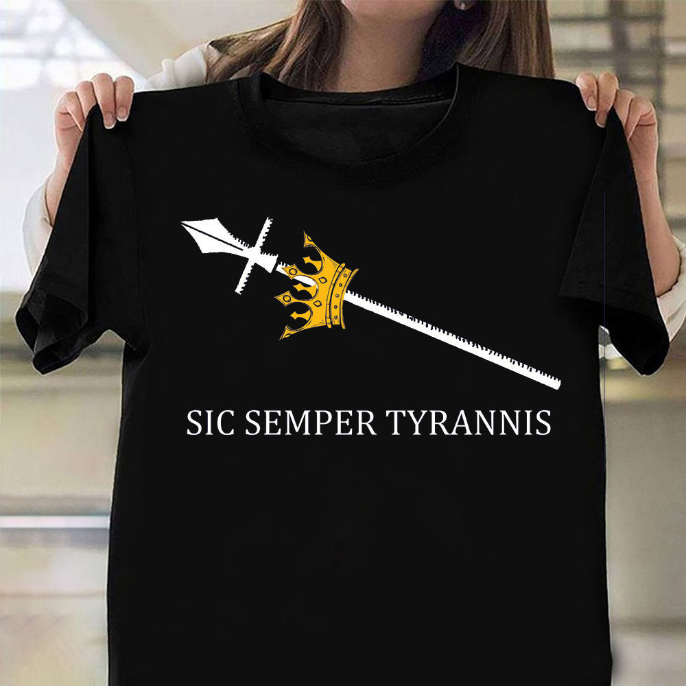 Sic Semper Tyrannis T-Shirt Sic Semper Tyrannis Virginia Tee Shirts Patriotic Clothing Sic Semper Tyrannis T-Shirt Sic Semper Tyrannis Virginia Tee Shirts Patriotic Clothing