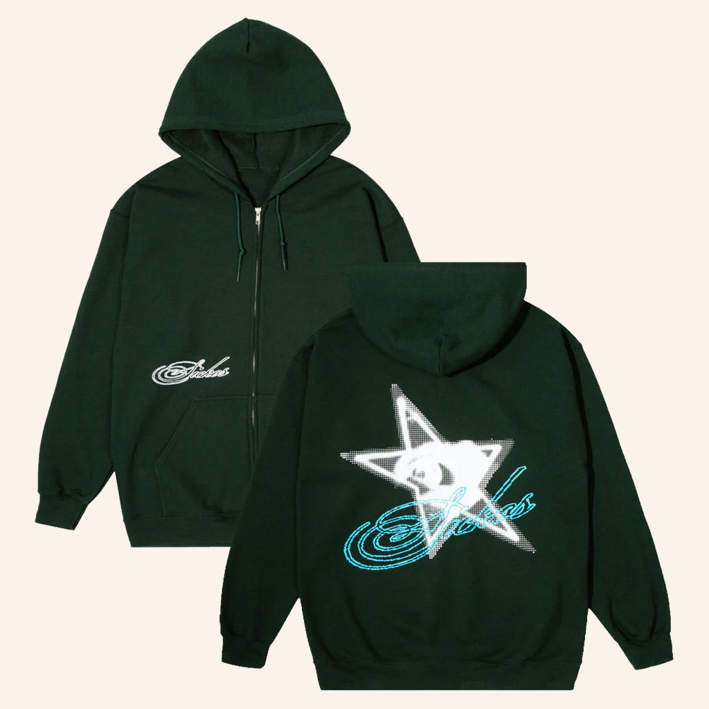 Sickos Merch Pop Star Zip Hoodie Unique Gift For Sister Birthday