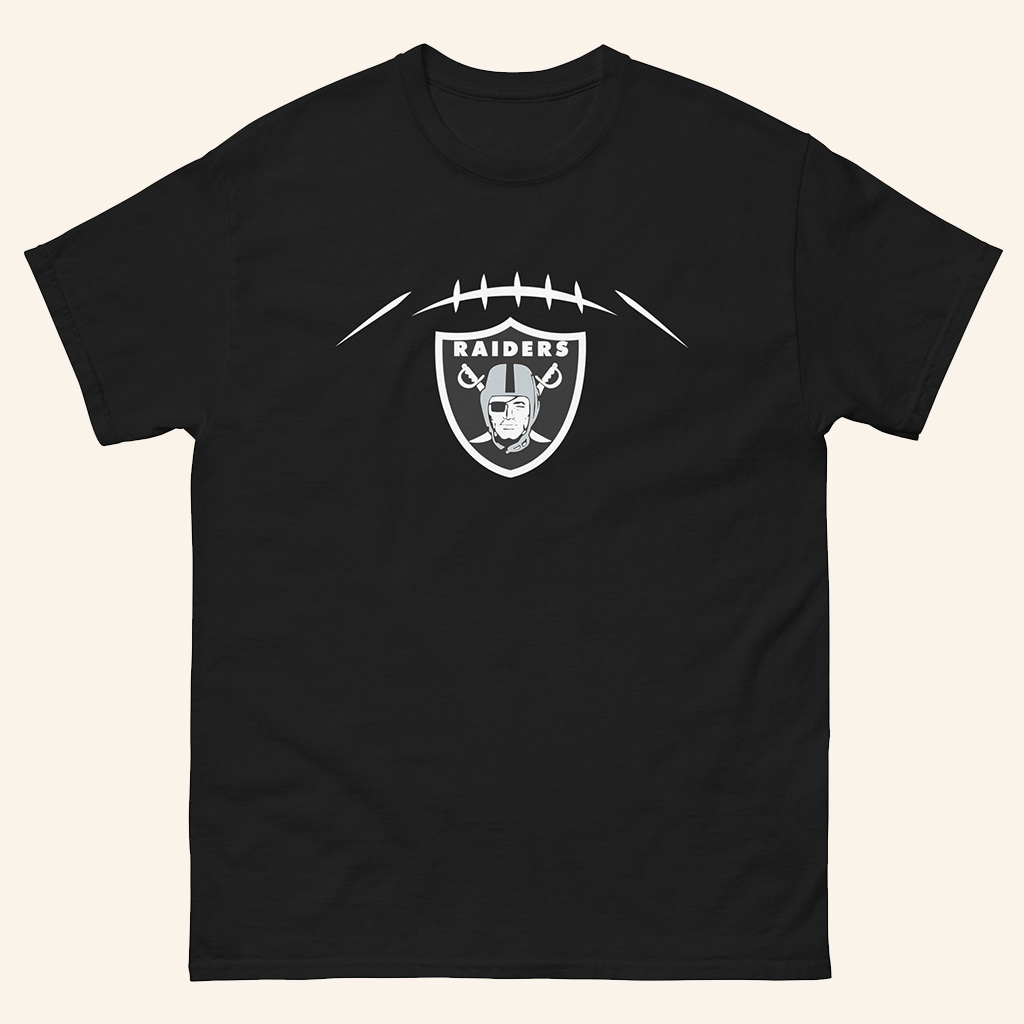 Sickos Merch Raiders Logo Black T-Shirt Unique Gifts For Football Lovers Sickos Merch Raiders Logo Black T-Shirt Unique Gifts For Football Lovers