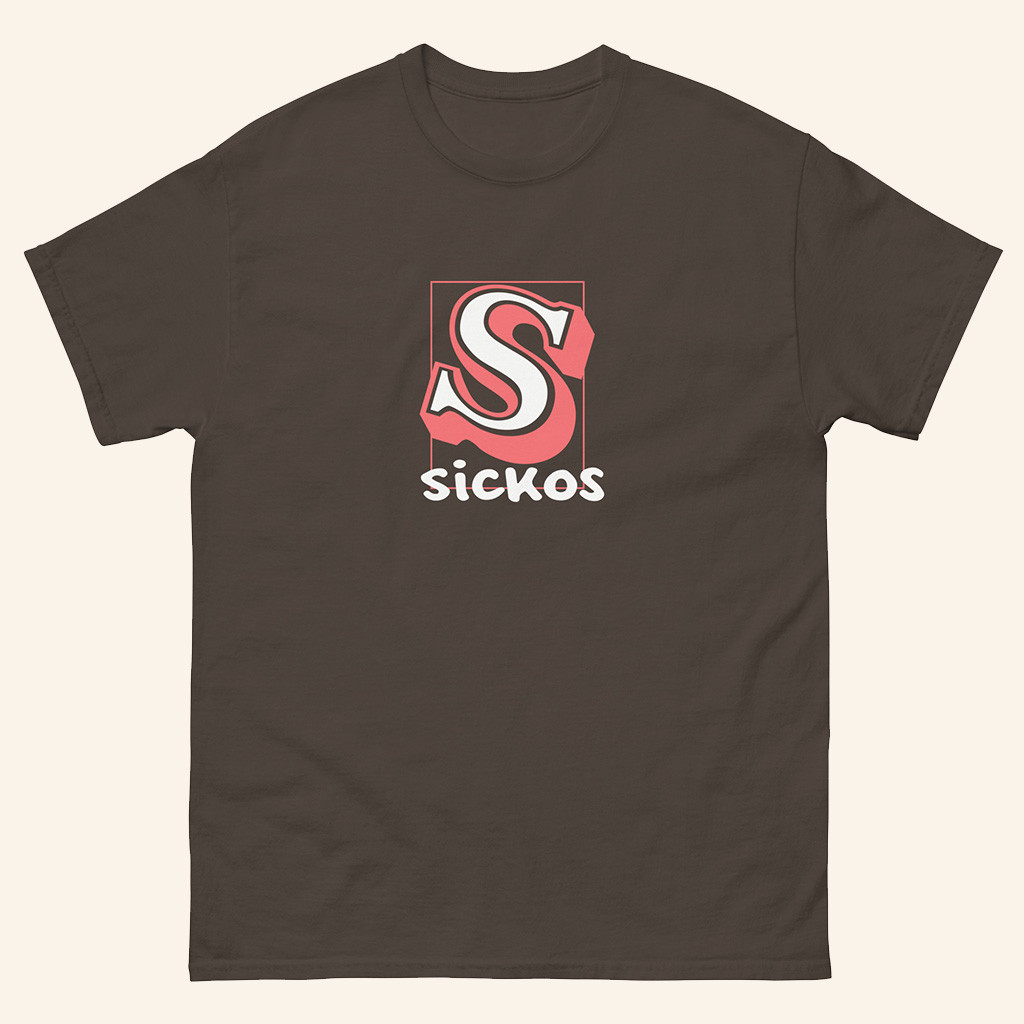 Sickos Merch Sickos Big S Logo T-Shirt Unique Birthday Gift For Girlfriend Sickos Merch Sickos Big S Logo T-Shirt Unique Birthday Gift For Girlfriend