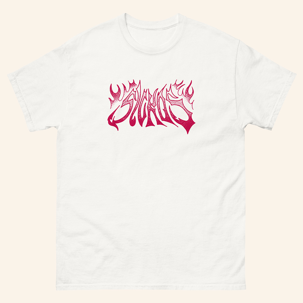 Sickos Merch Sickos Flame Graphic Logo White T-Shirt Gift For Sister