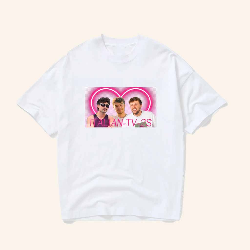 Sidemen Clothing Merch Italian Tv 2S T-Shirt Christmas Gifts For Friend Sidemen Clothing Merch Italian Tv 2S T-Shirt Christmas Gifts For Friend