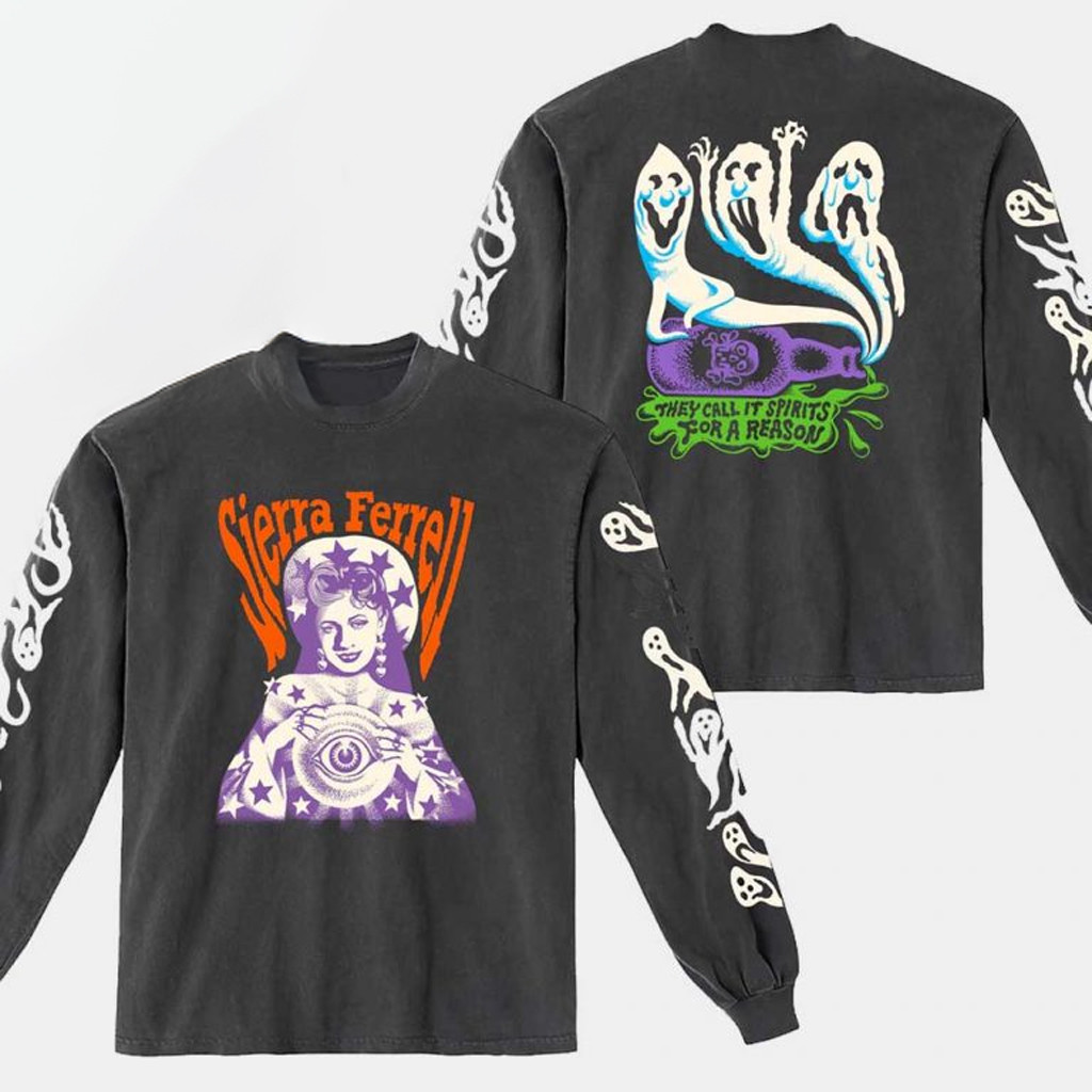 Sierra Ferrell Halloween Long Sleeve Shirt Sierra Ferrell Merch Gifts For Music Lovers