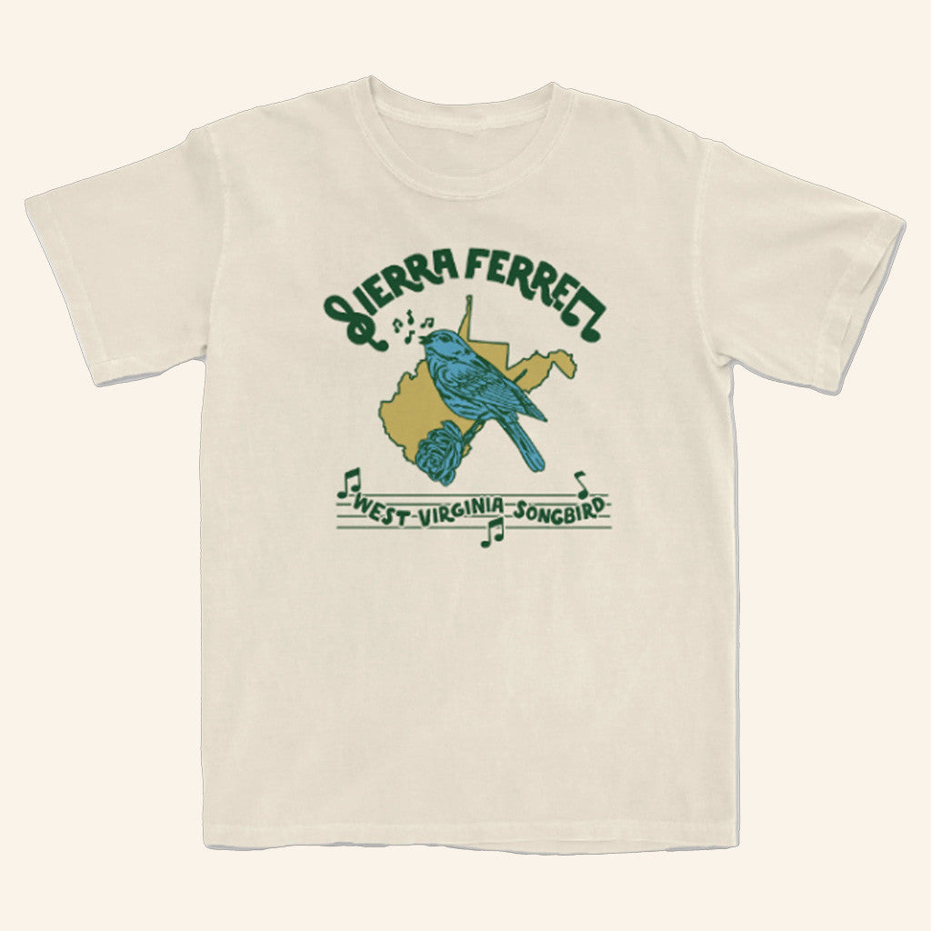 Sierra Ferrell Merch Ivory Songbird T-Shirt Gifts For Besties Sierra Ferrell Merch Ivory Songbird T-Shirt Gifts For Besties