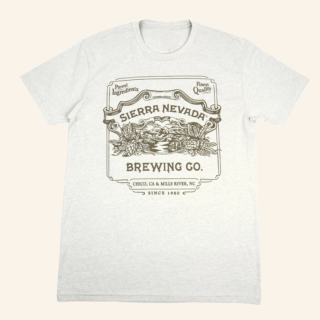 Sierra Nevada Merch Vintage Label T-Shirt Christmas Present For Dad