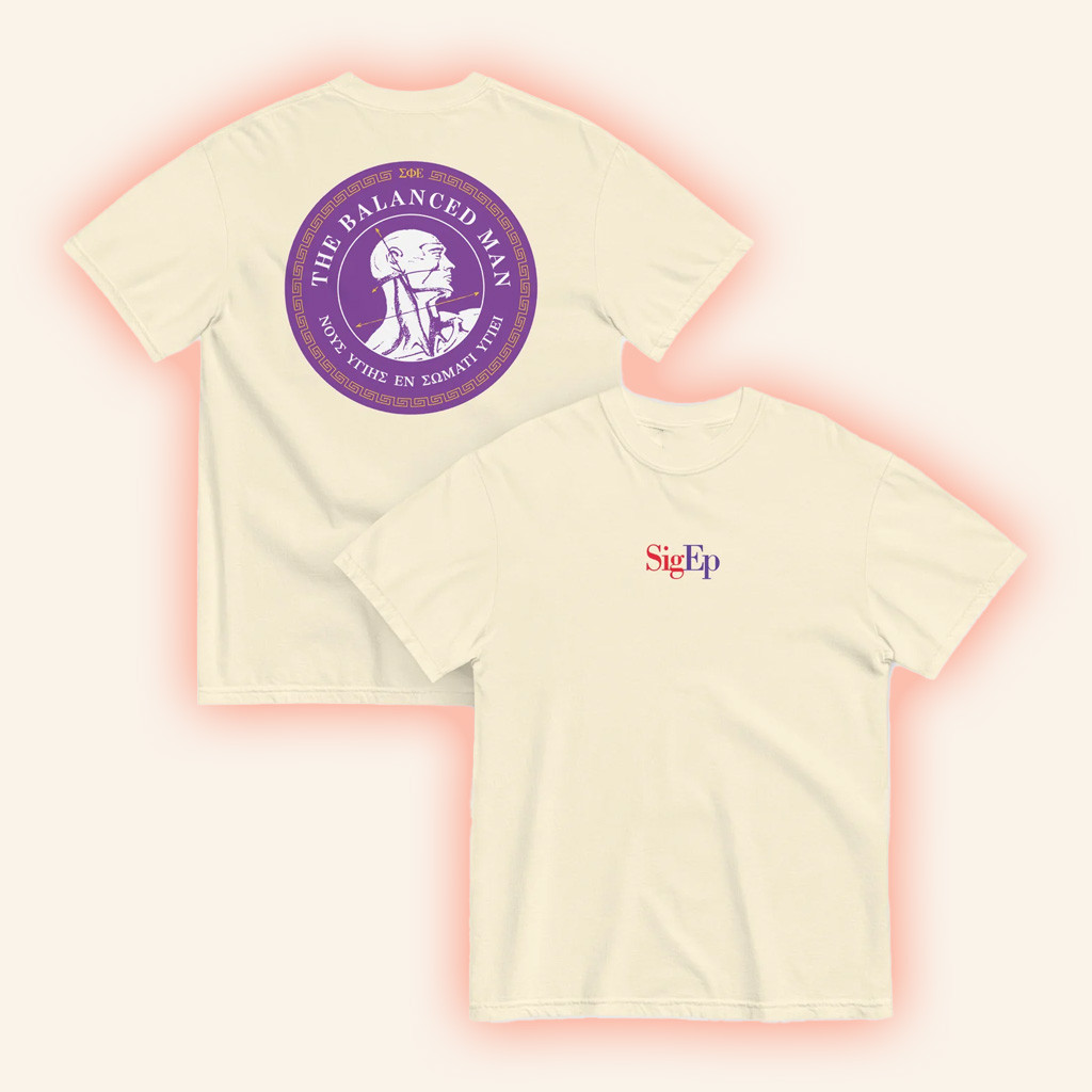 Sigma Phi Epsilon Merch Sigep Balanced Man T-Shirt Gifts For Friends Sigma Phi Epsilon Merch Sigep Balanced Man T-Shirt Gifts For Friends