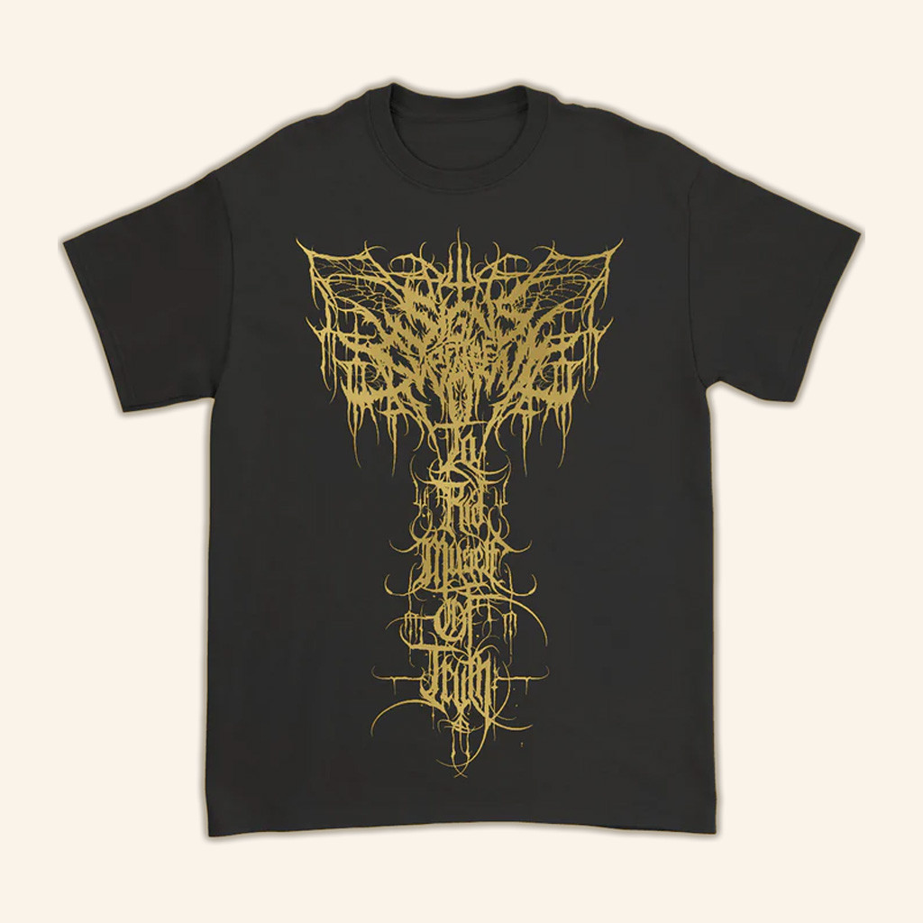 Signs Of The Swarm Merch Gold Foil To Rid Myself Of Truth Logo Shirt Gifts For Father