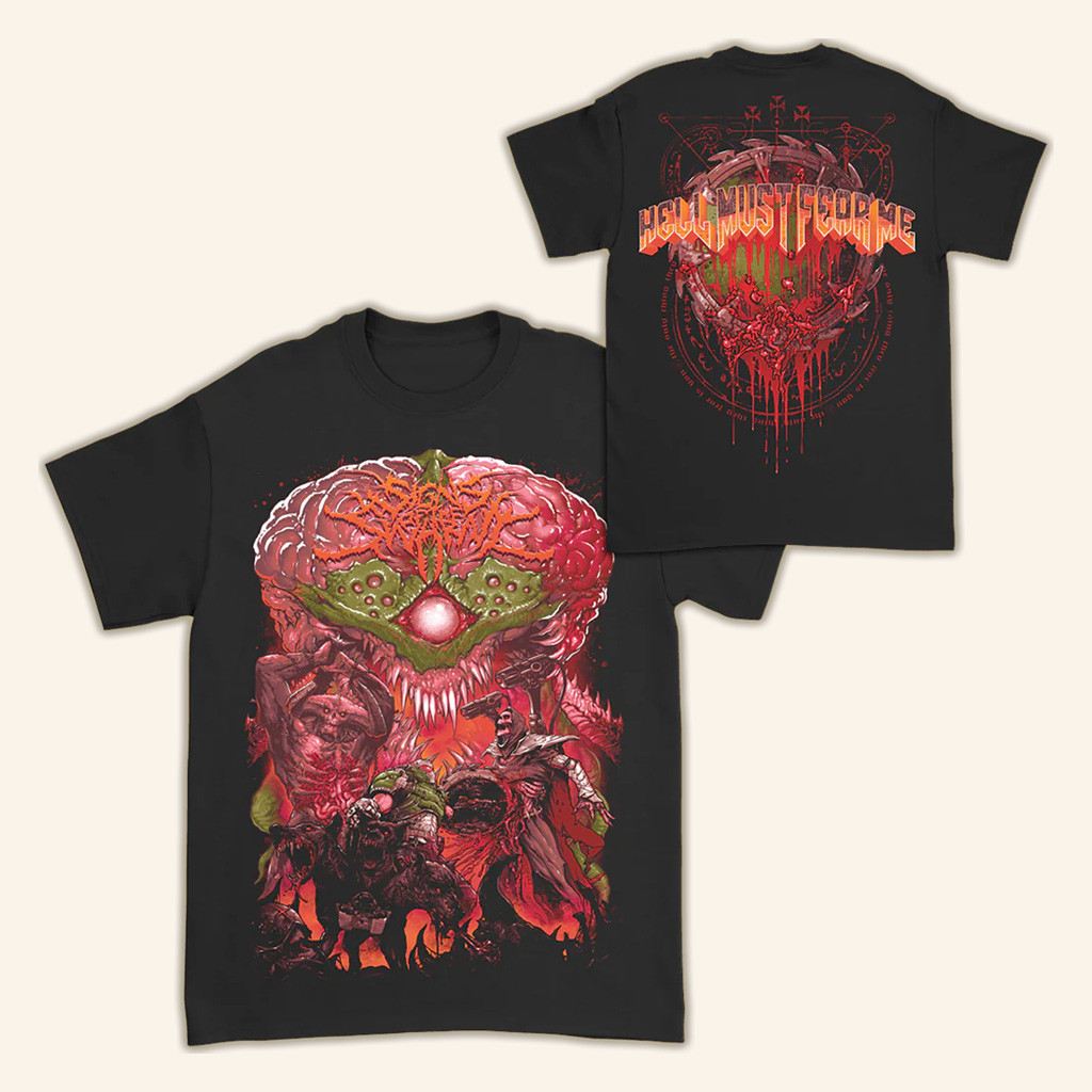 Signs Of The Swarm Merch Hellmustfeardoom Shirt Gifts For Brother