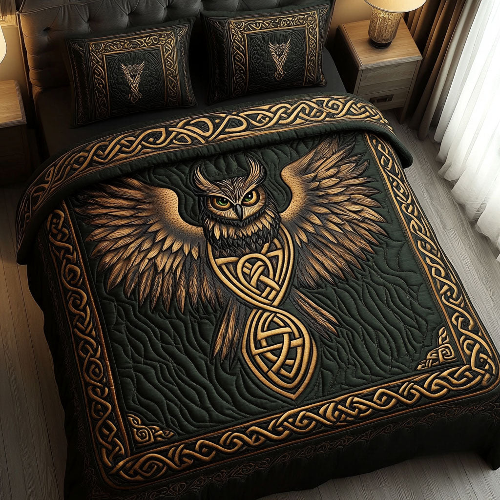 Silent Flight Quilted Bedding Set Best Bedding Gift for Holiday Season 2025